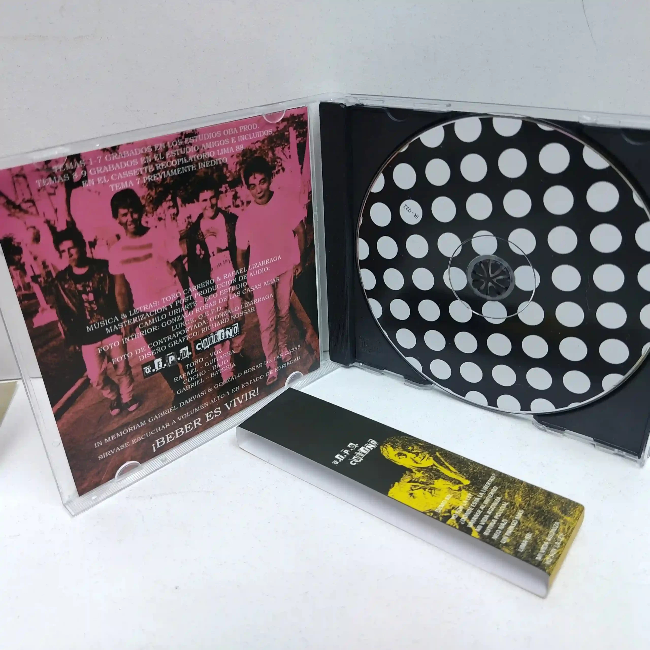 Q.E.P.D. Carreño – 1987 – 1989 (CD) - Imagen 3