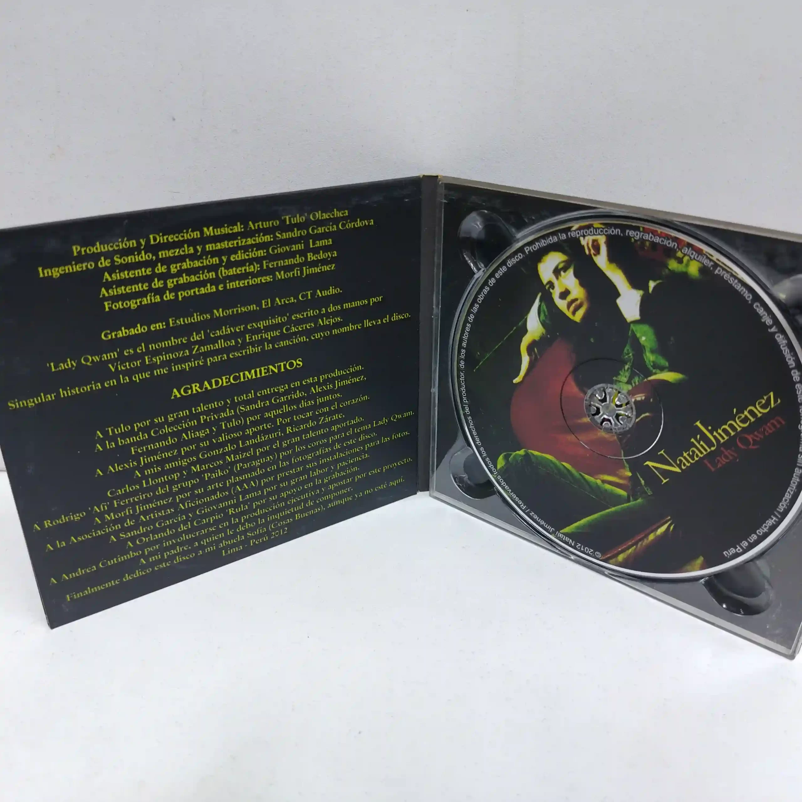 Natali Jimenez – Lady Qwam (CD) - Imagen 3