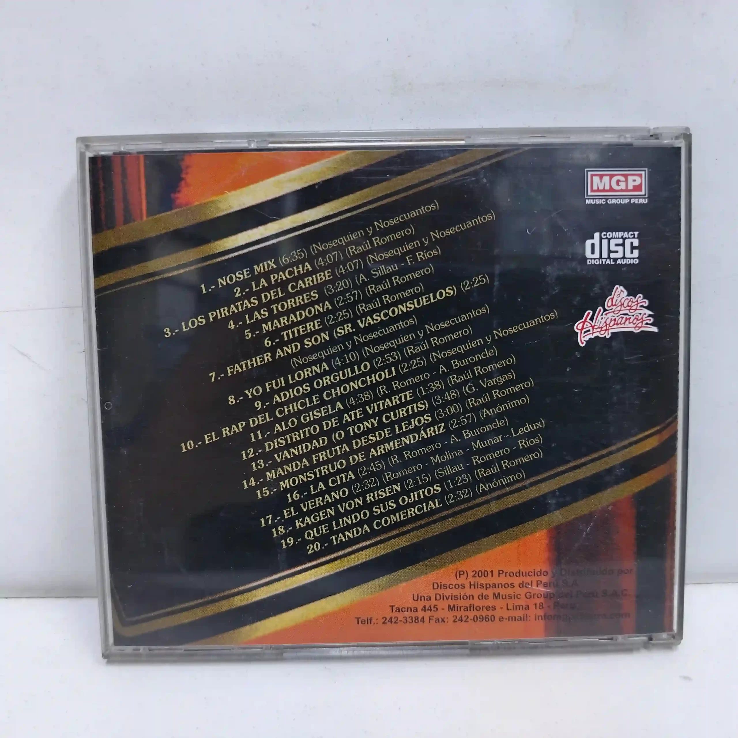 NoSeQuien Y Los NoSeCuantos – Black Label (CD) - Imagen 2