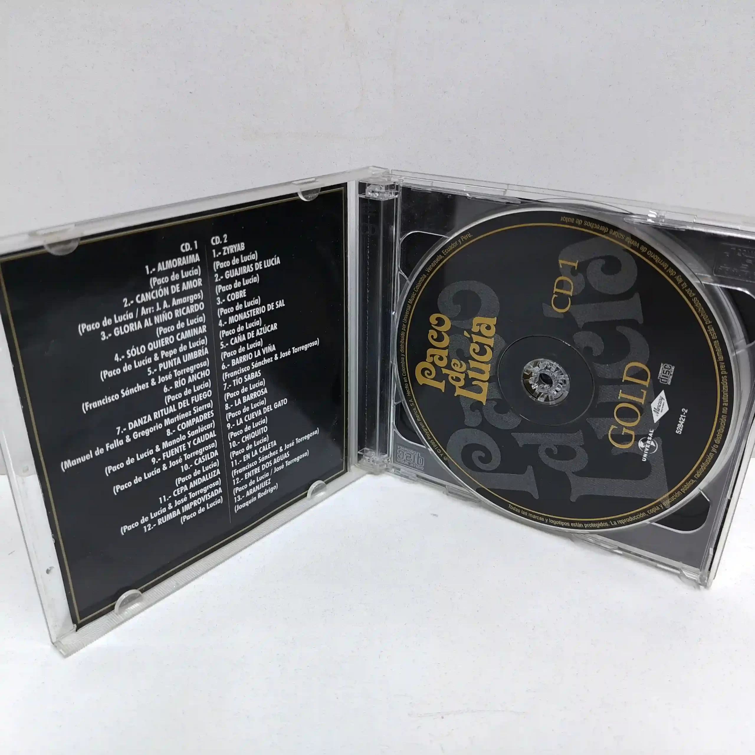 Paco de Lucia – Gold (2 CD´S) - Imagen 3