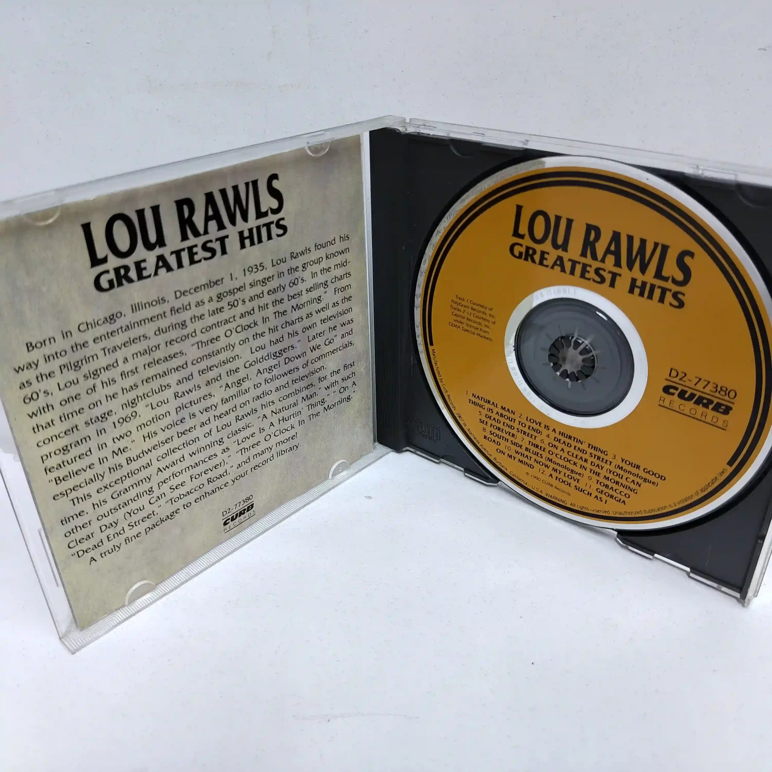 Lou Rawls – Greatest Hits (CD) - Imagen 3