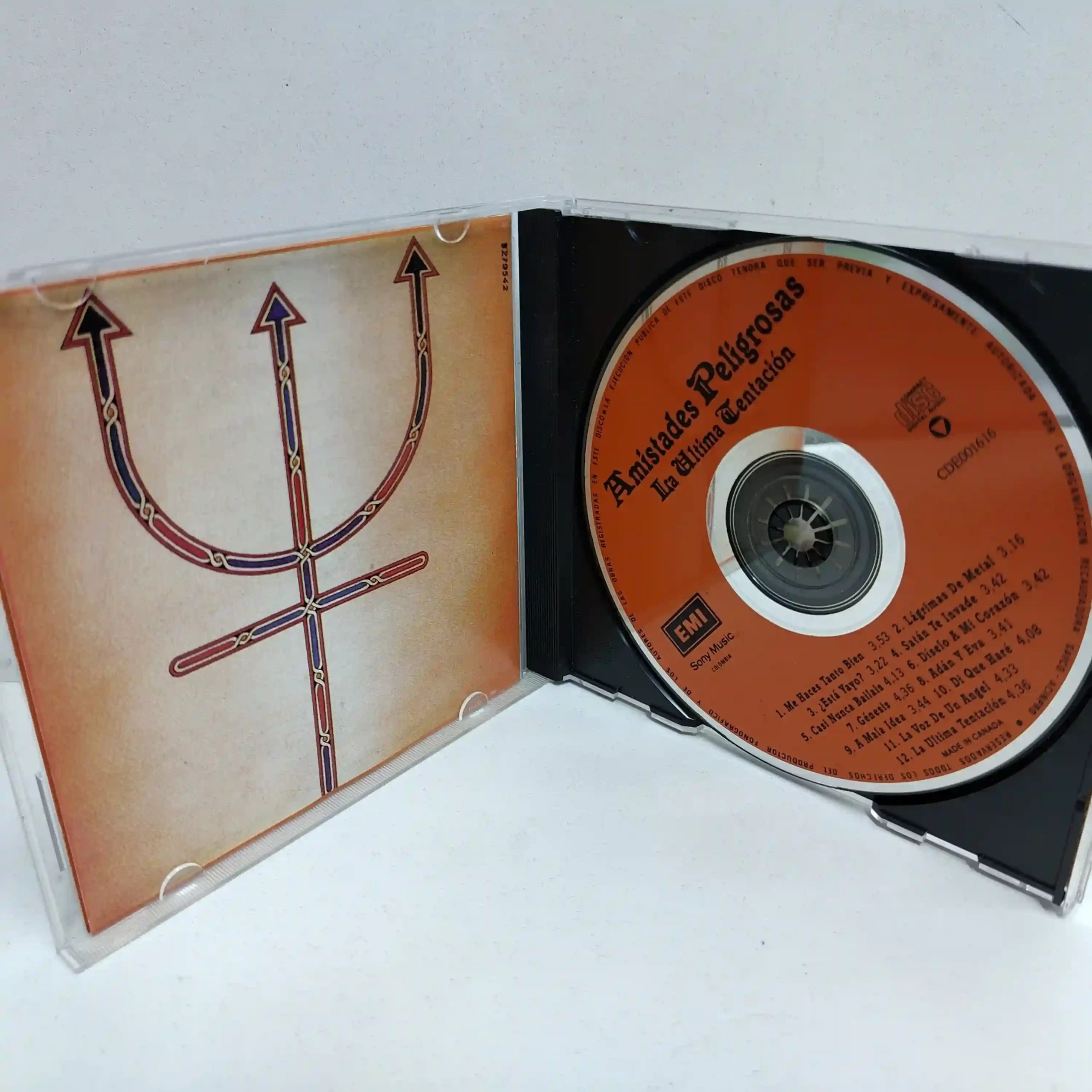 Amistades Peligrosas – La Última Tentación (CD) - Imagen 3