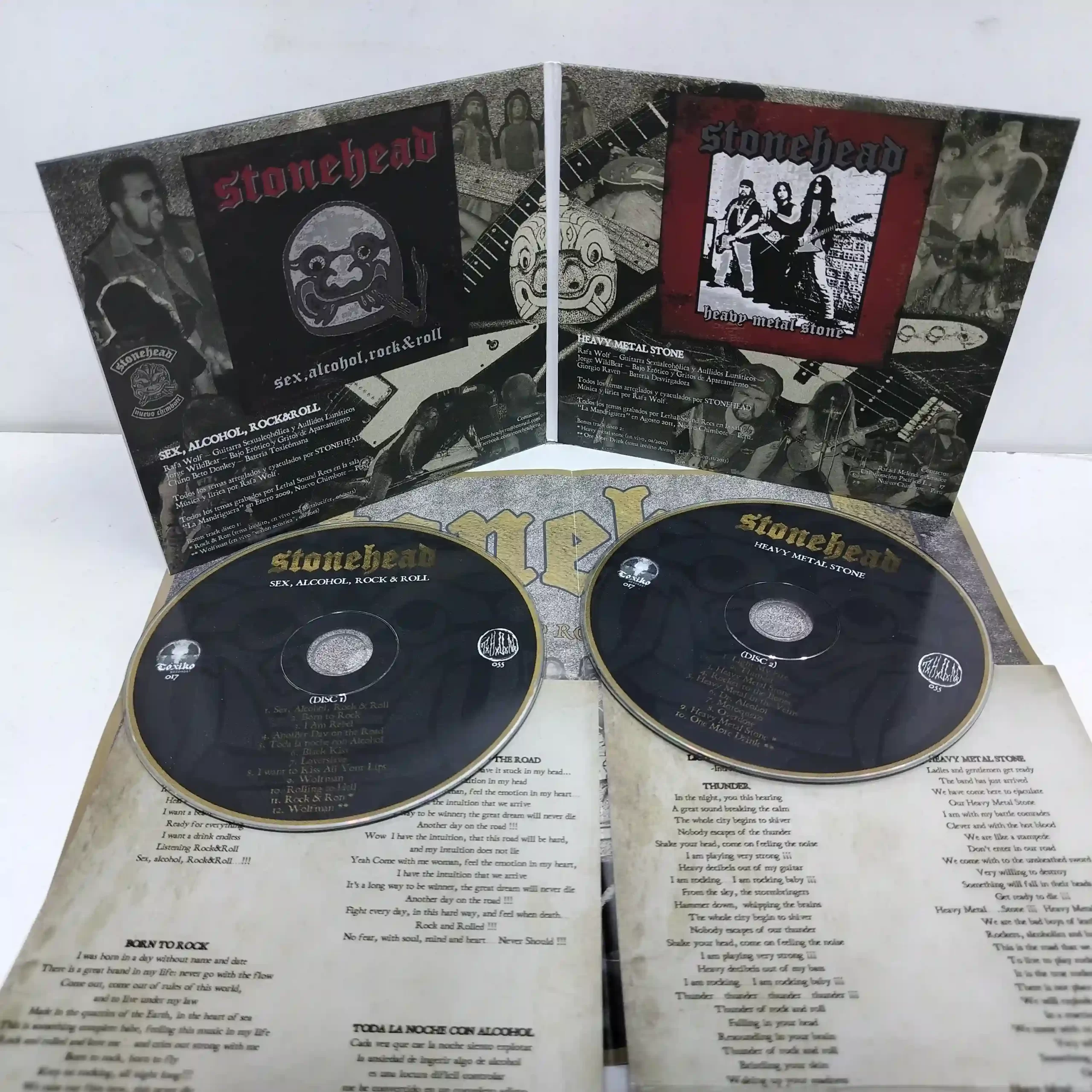 Stonehead – Born to Rock & roll (CD) - Imagen 3