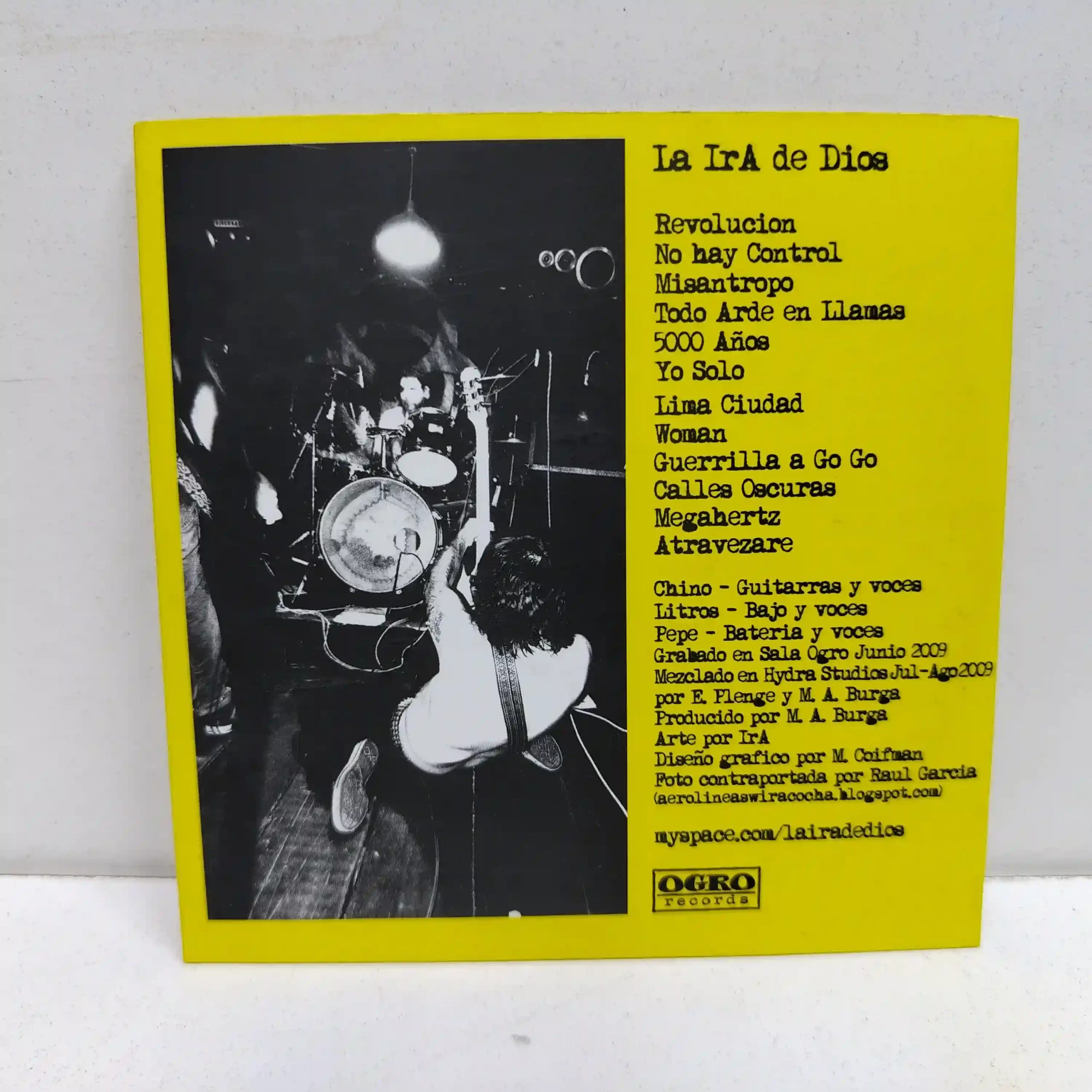 La Ira De Dios – Apus Revolution Rock (CD) - Imagen 2
