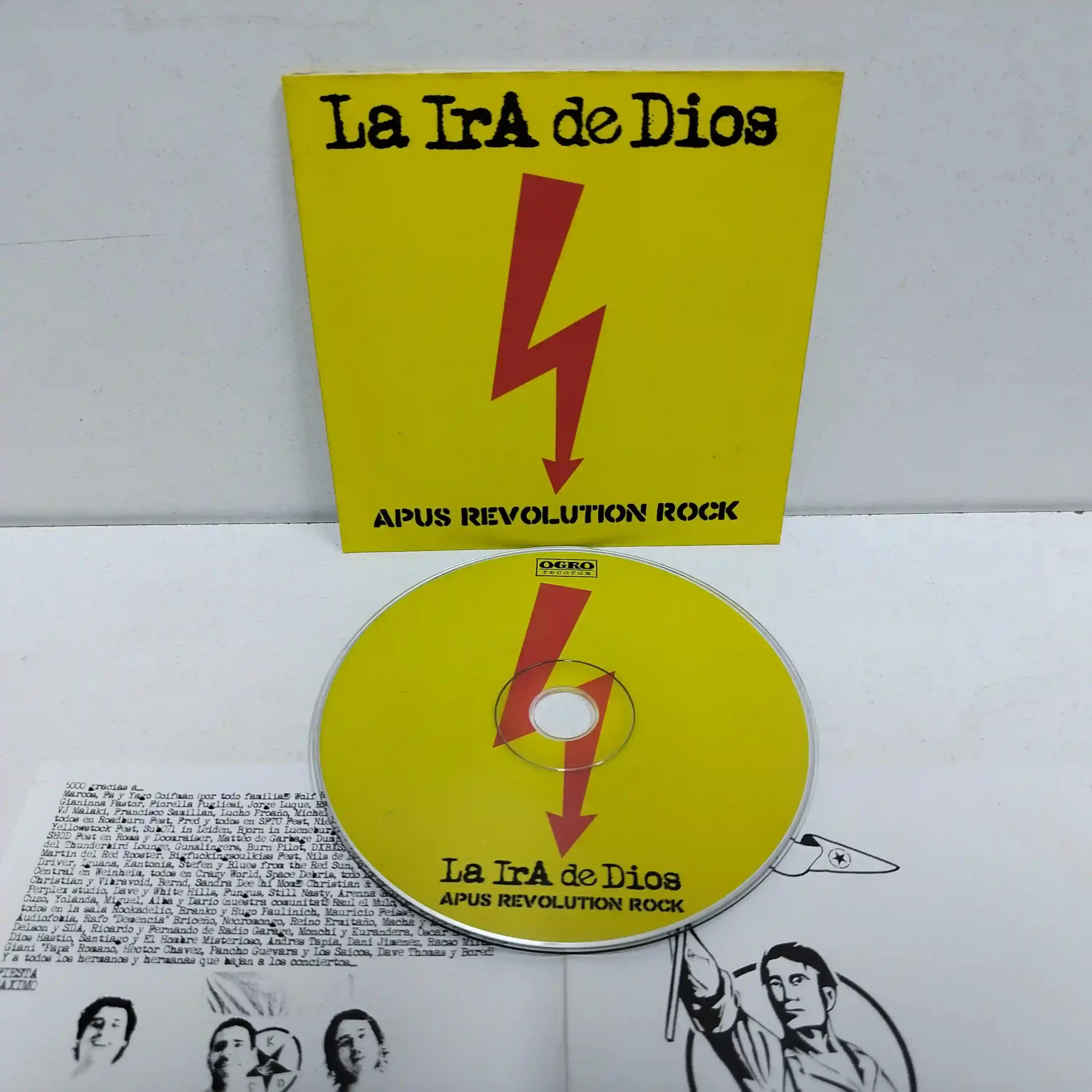 La Ira De Dios – Apus Revolution Rock (CD) - Imagen 3