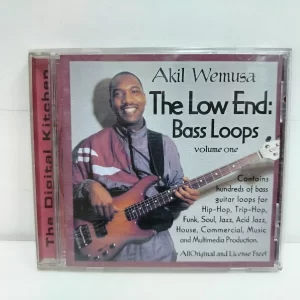 Akil Wemusa – The Low End Bass Loops (CD)