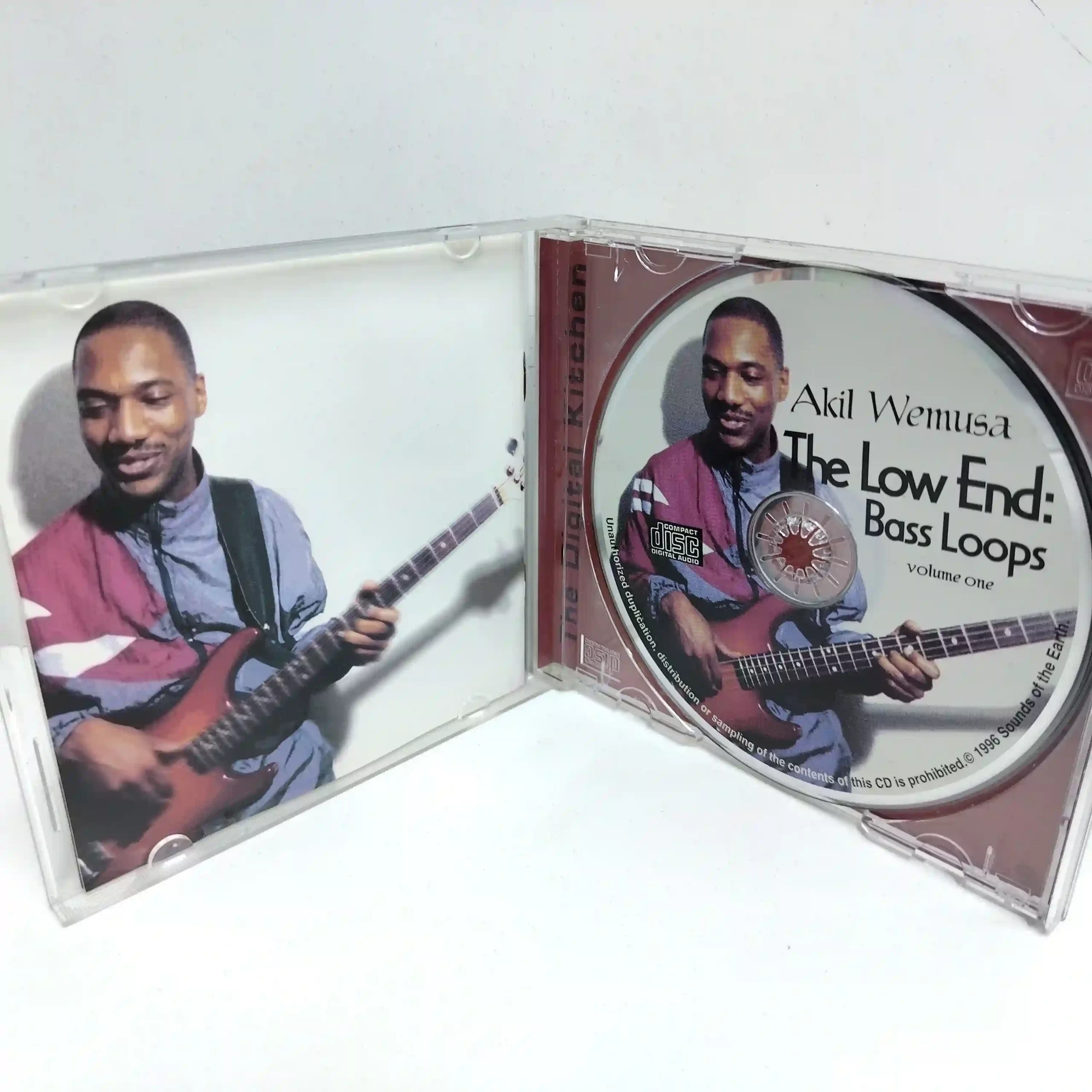 Akil Wemusa – The Low End Bass Loops (CD) - Imagen 3