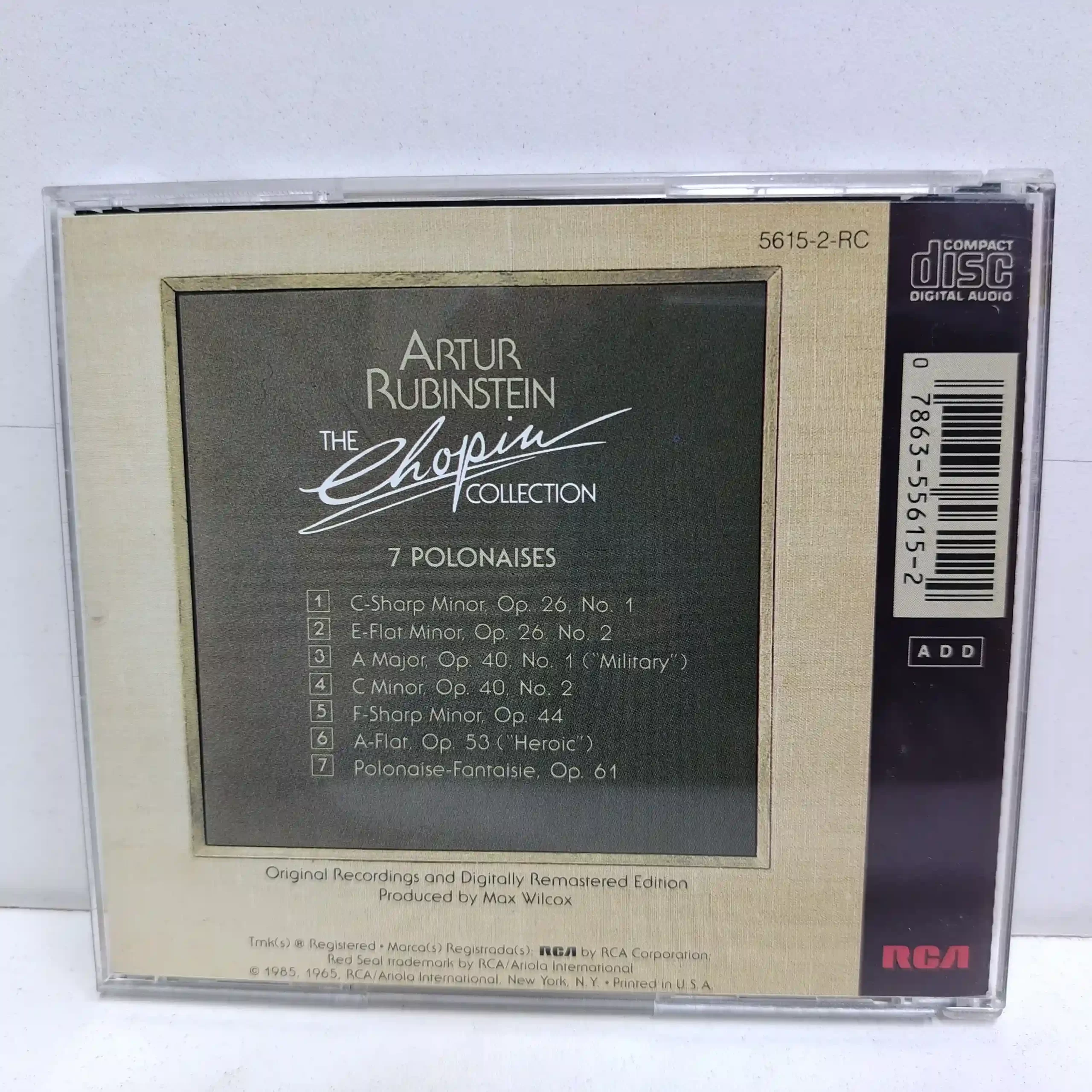 Artur Rubinstein – The Chopin Collection 7 Polonaise (CD) - Imagen 2