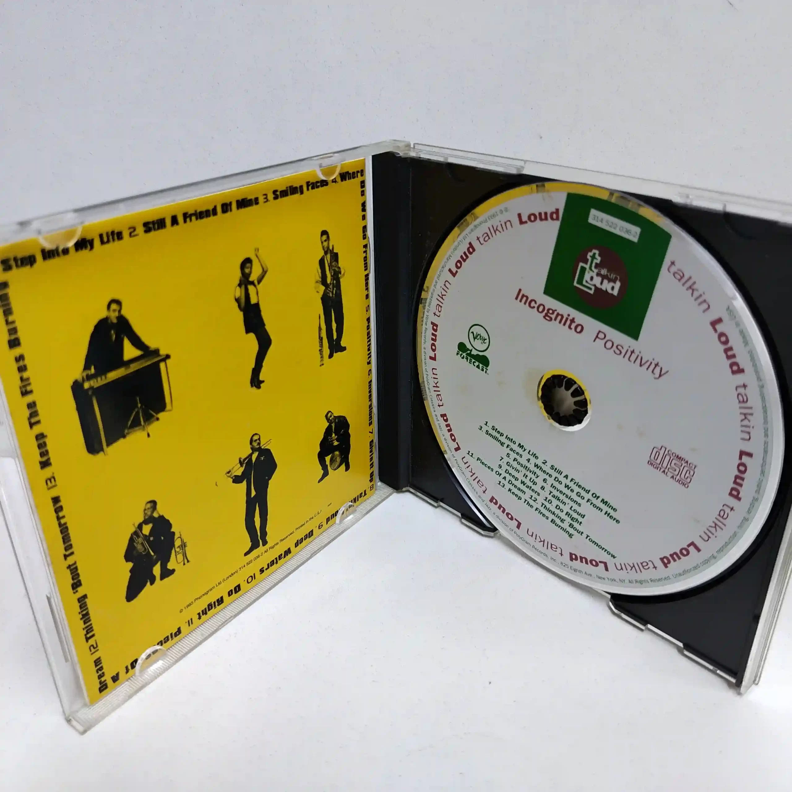 Incognito – Positivity (CD) - Imagen 3