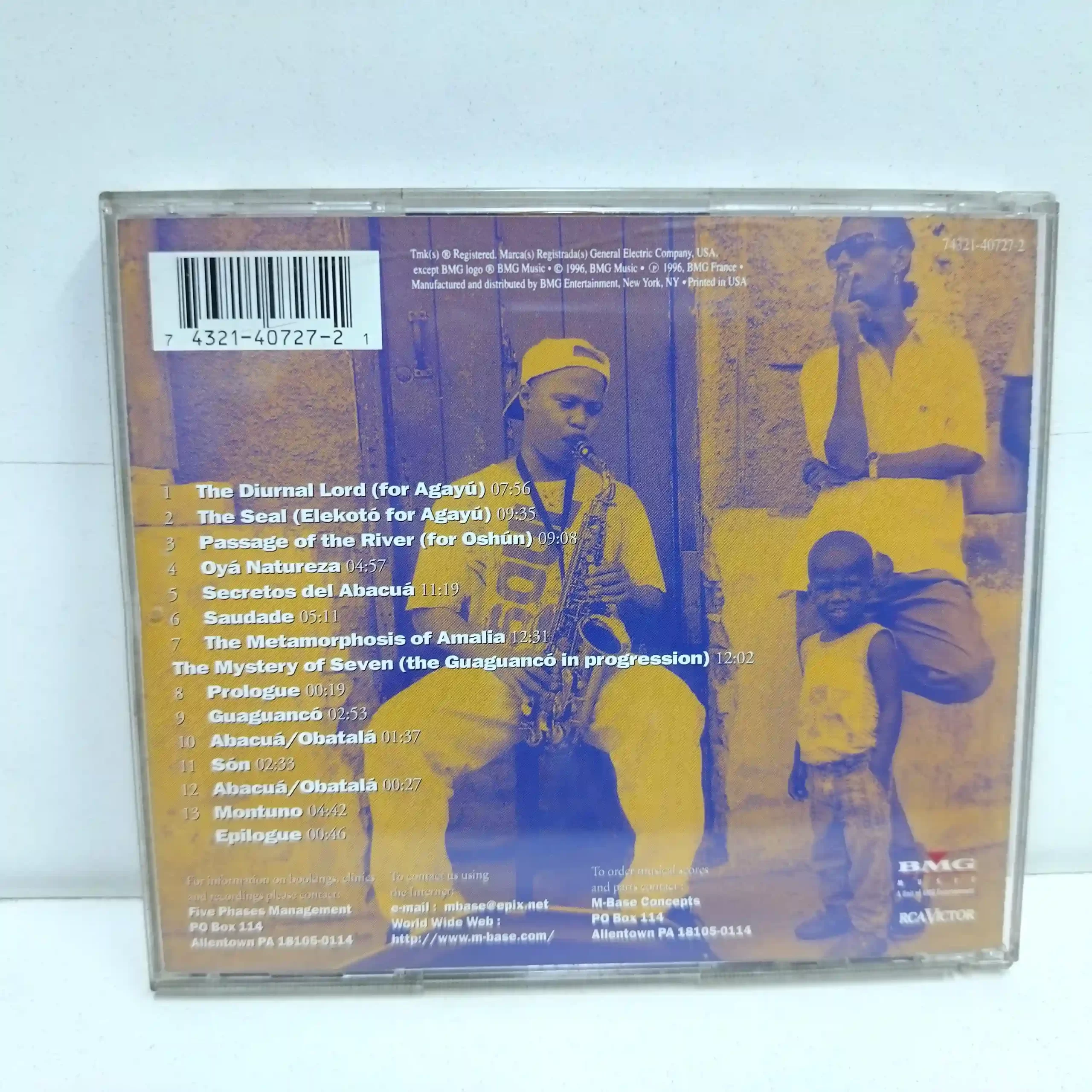 Steve Coleman – The sing and the Seal (CD) - Imagen 2