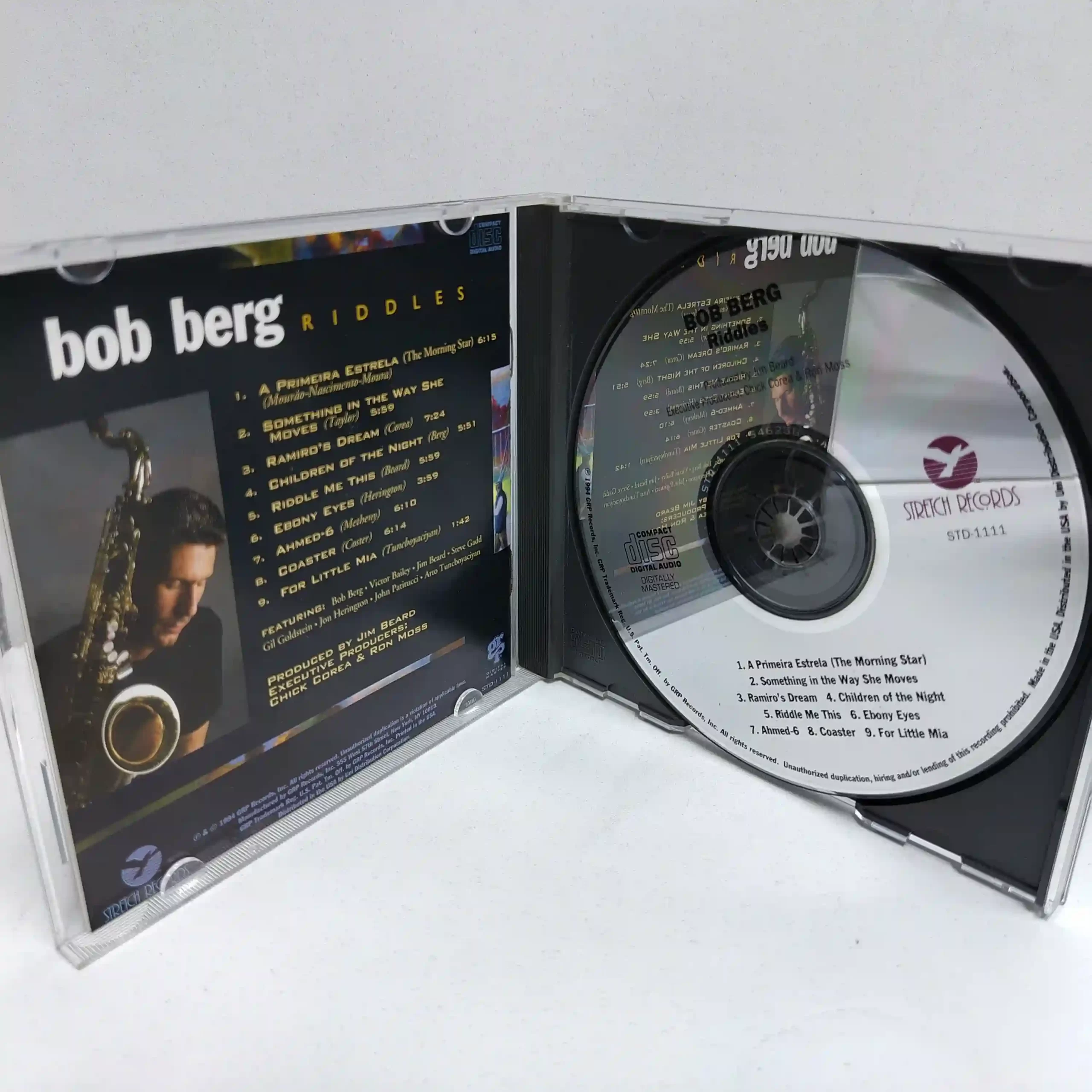 Bob Berg – Riddles (CD) - Imagen 3