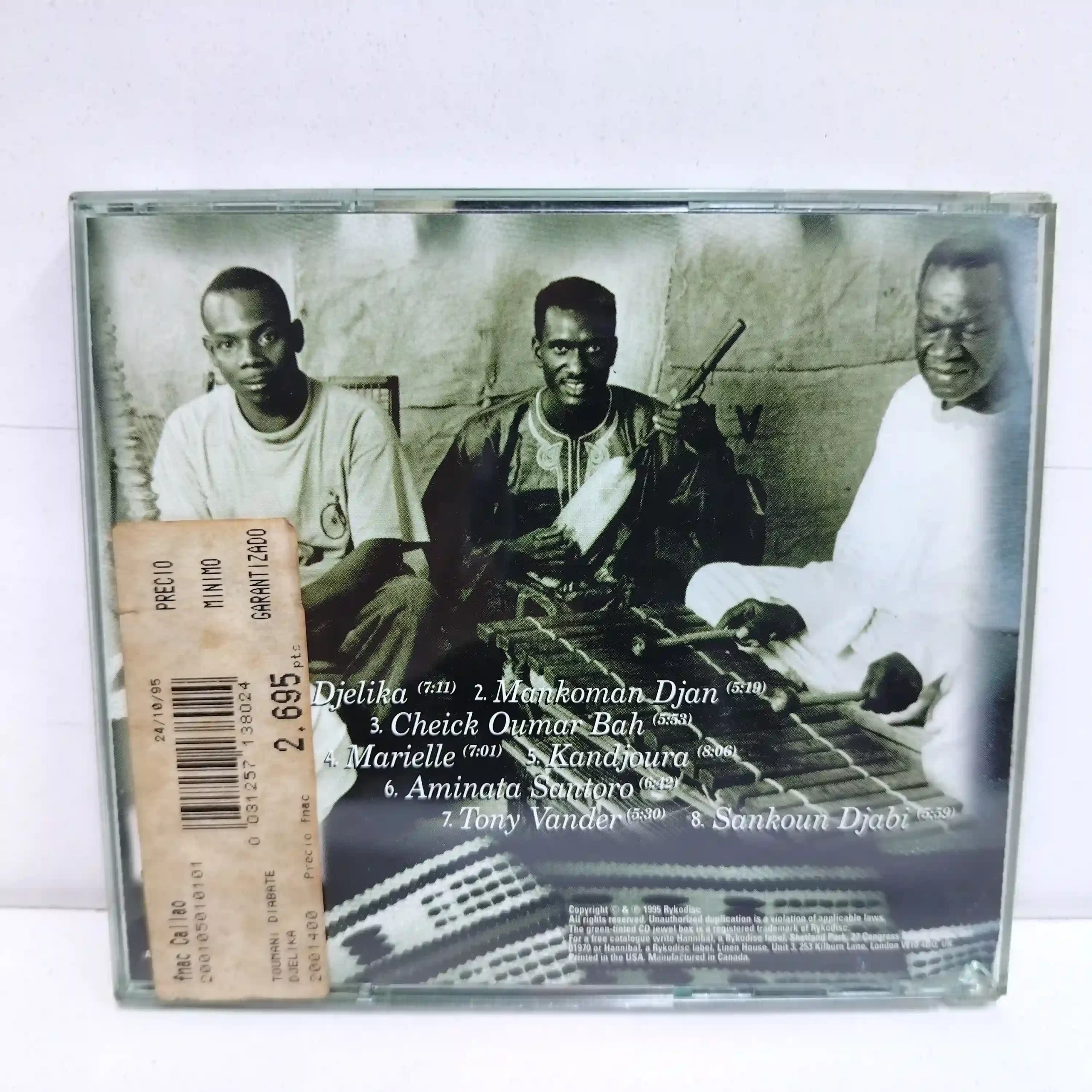 Toumani Diabate – Djelika (CD) - Imagen 2
