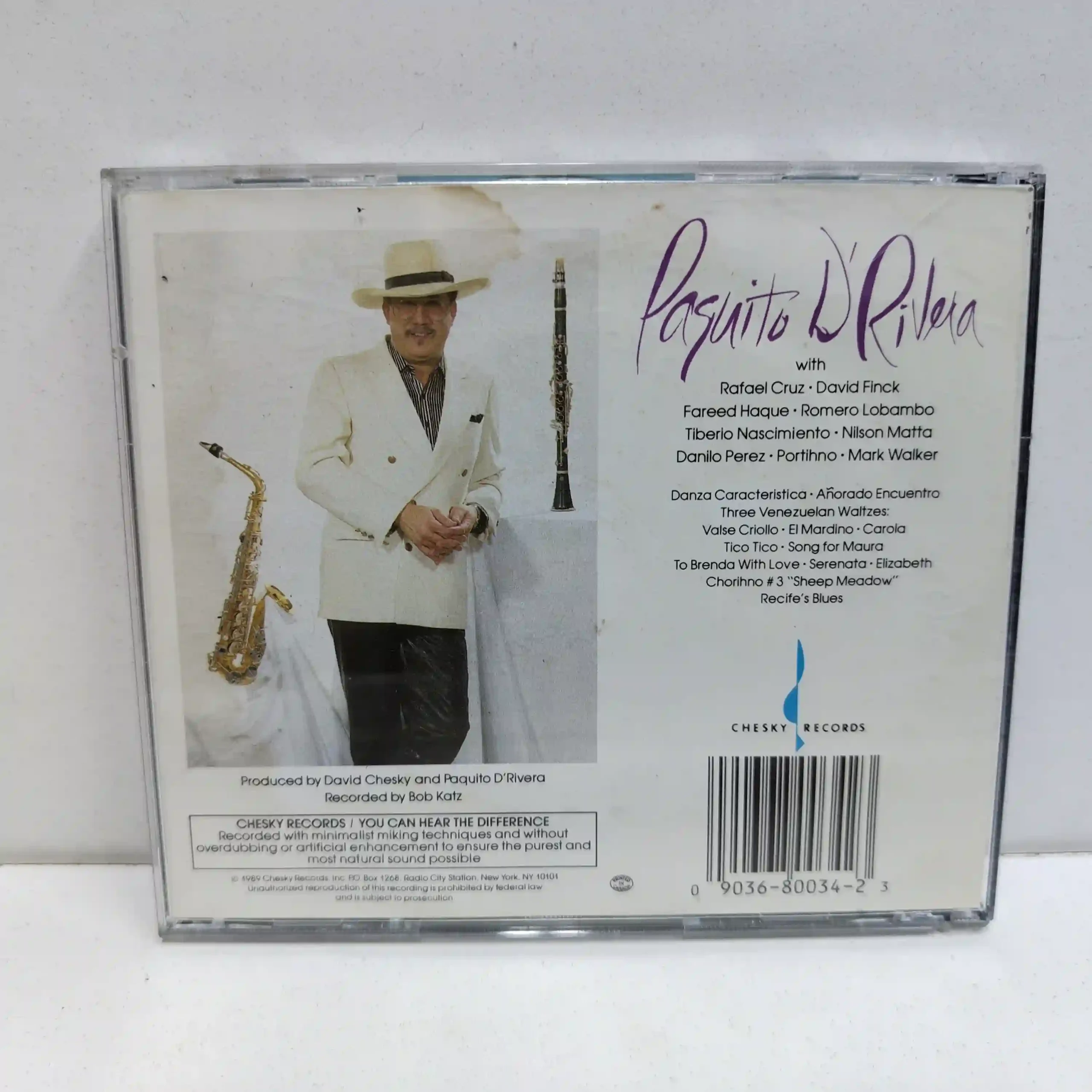 Paquito D’Rivera – Tico! Tico! (CD) - Imagen 2
