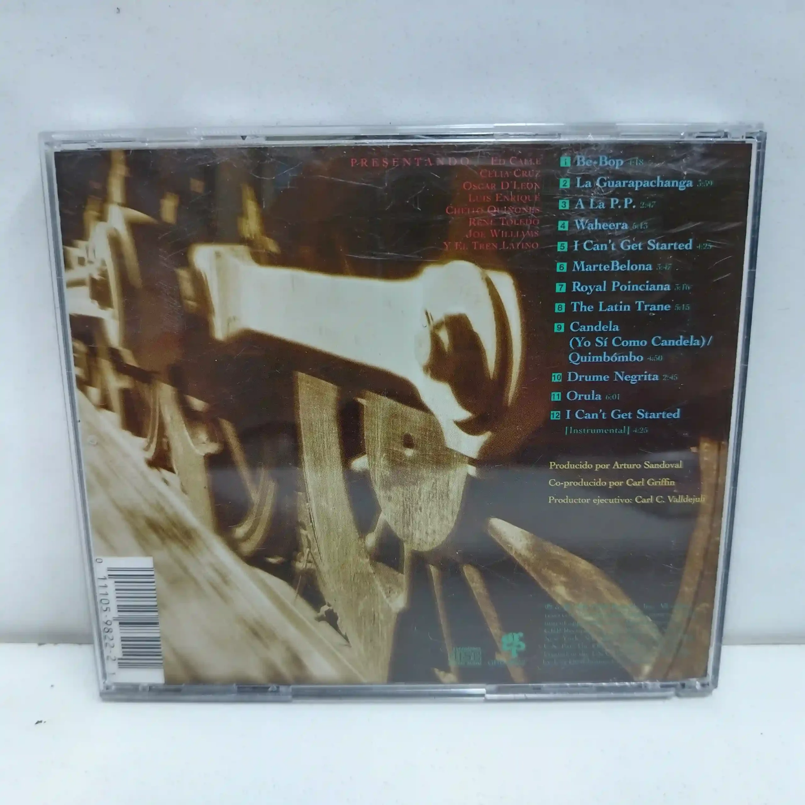 Arturo Sandoval – Arturo Sandoval & The Latin Train (CD) - Imagen 2