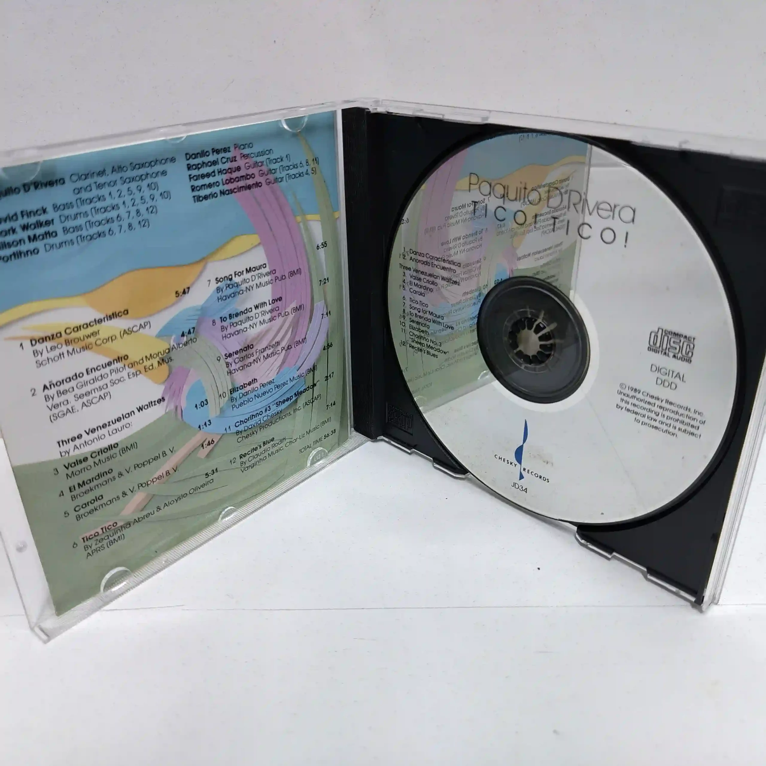 Paquito D’Rivera – Tico! Tico! (CD) - Imagen 3