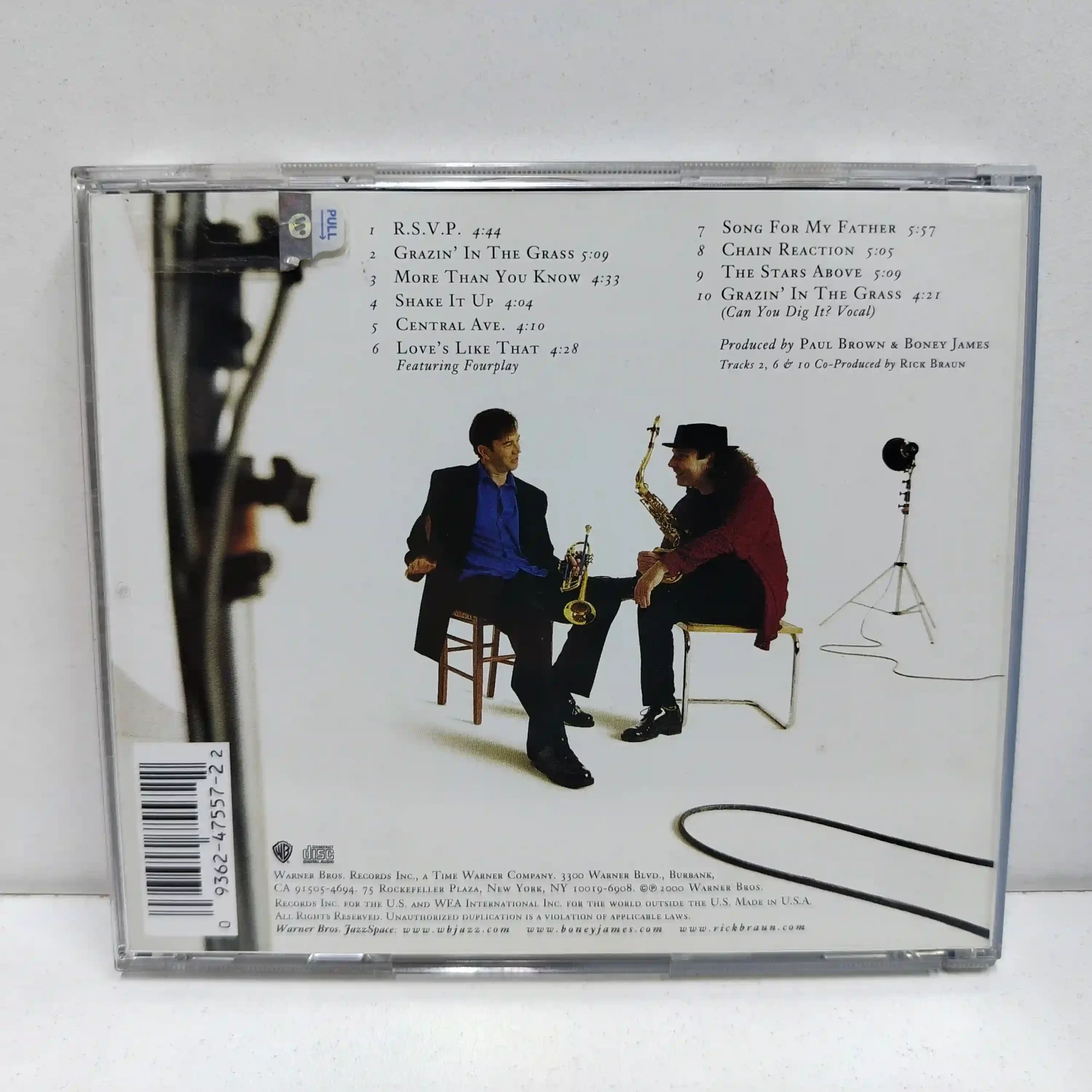 Boney James, Rick Braun – Shake It Up (CD) - Imagen 2
