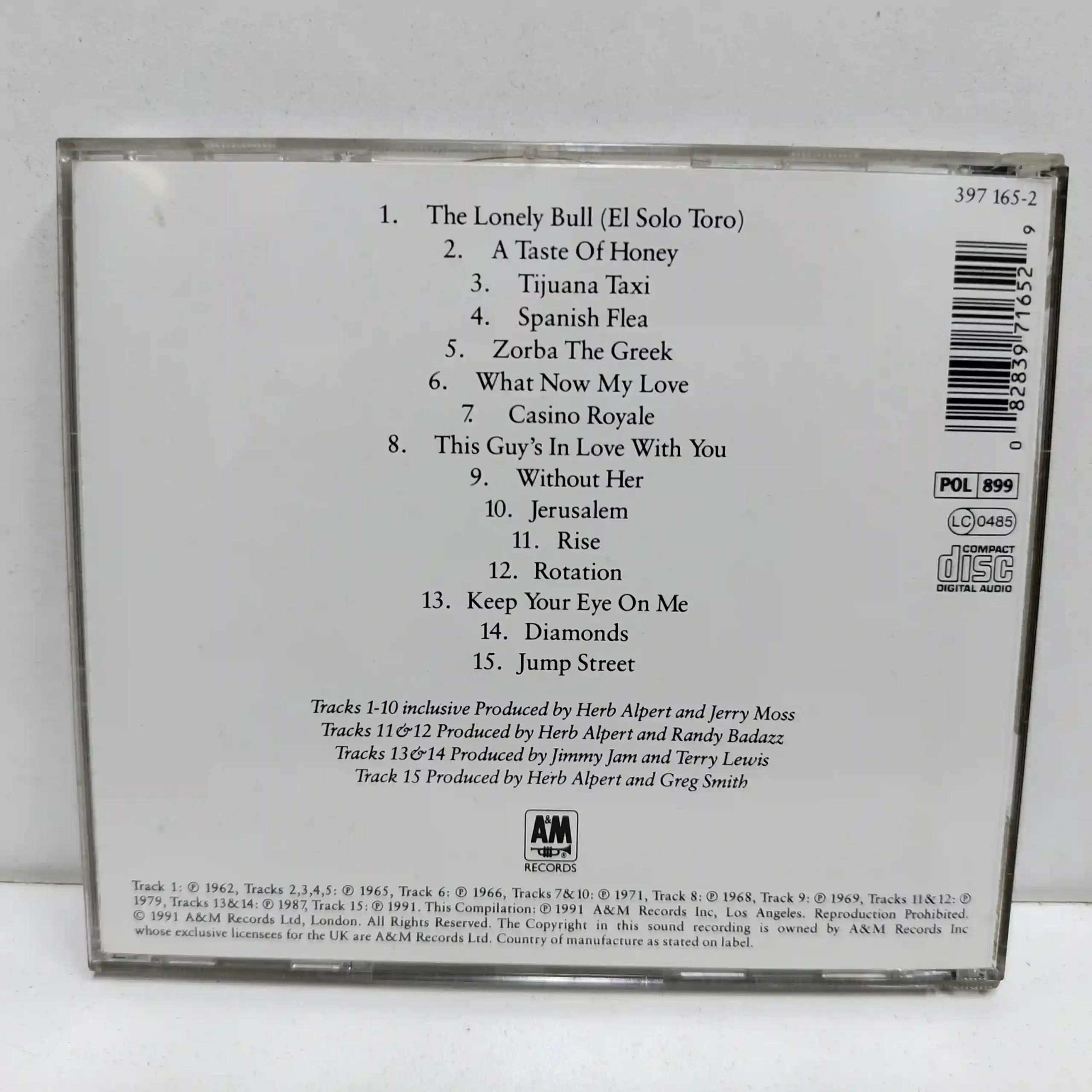 Herb Alpert – The Very Best Of Herb Alpert (CD) - Imagen 2
