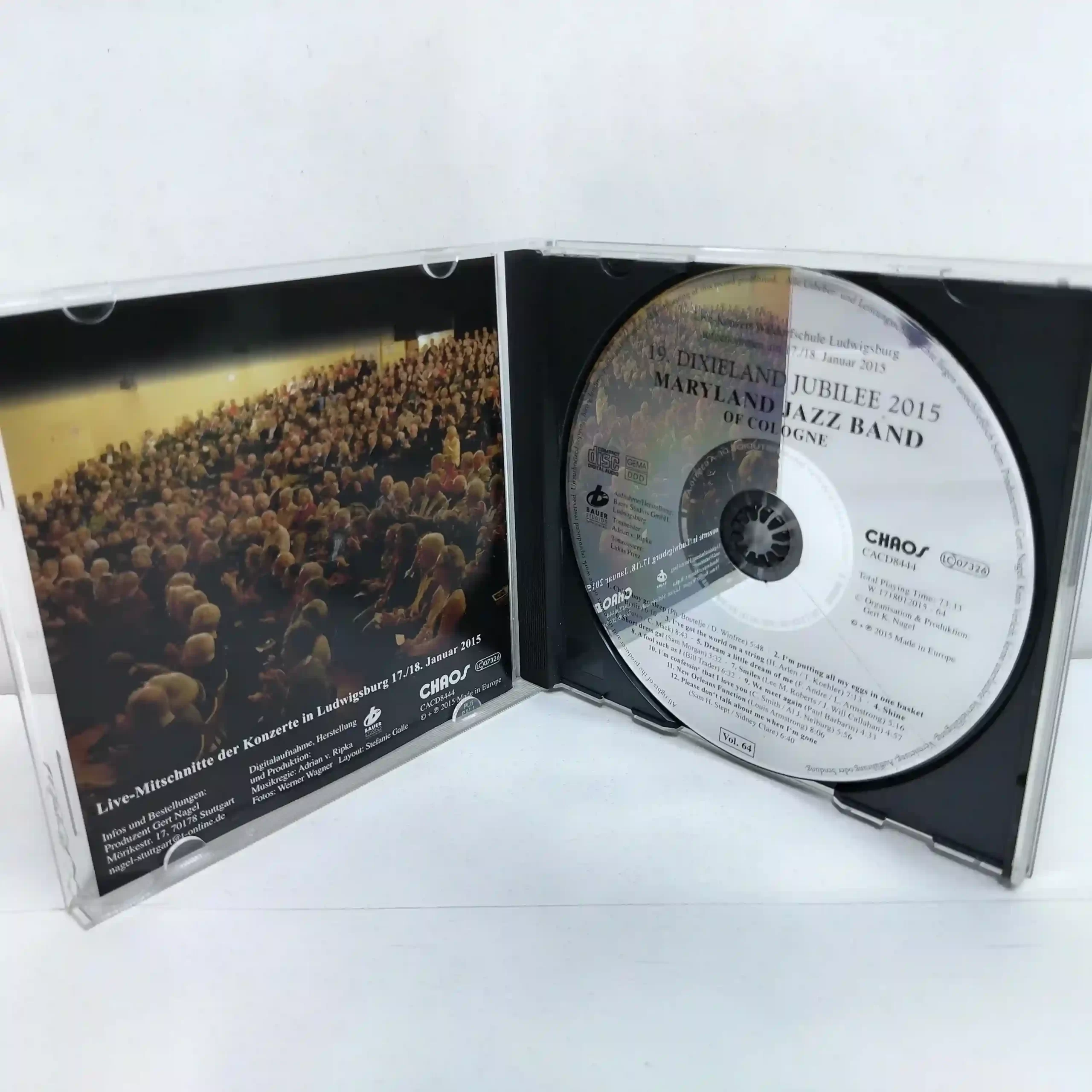 Maryland Jazz Band Of Cologne – Live 19. Dixieland Jubilee (CD) - Imagen 3