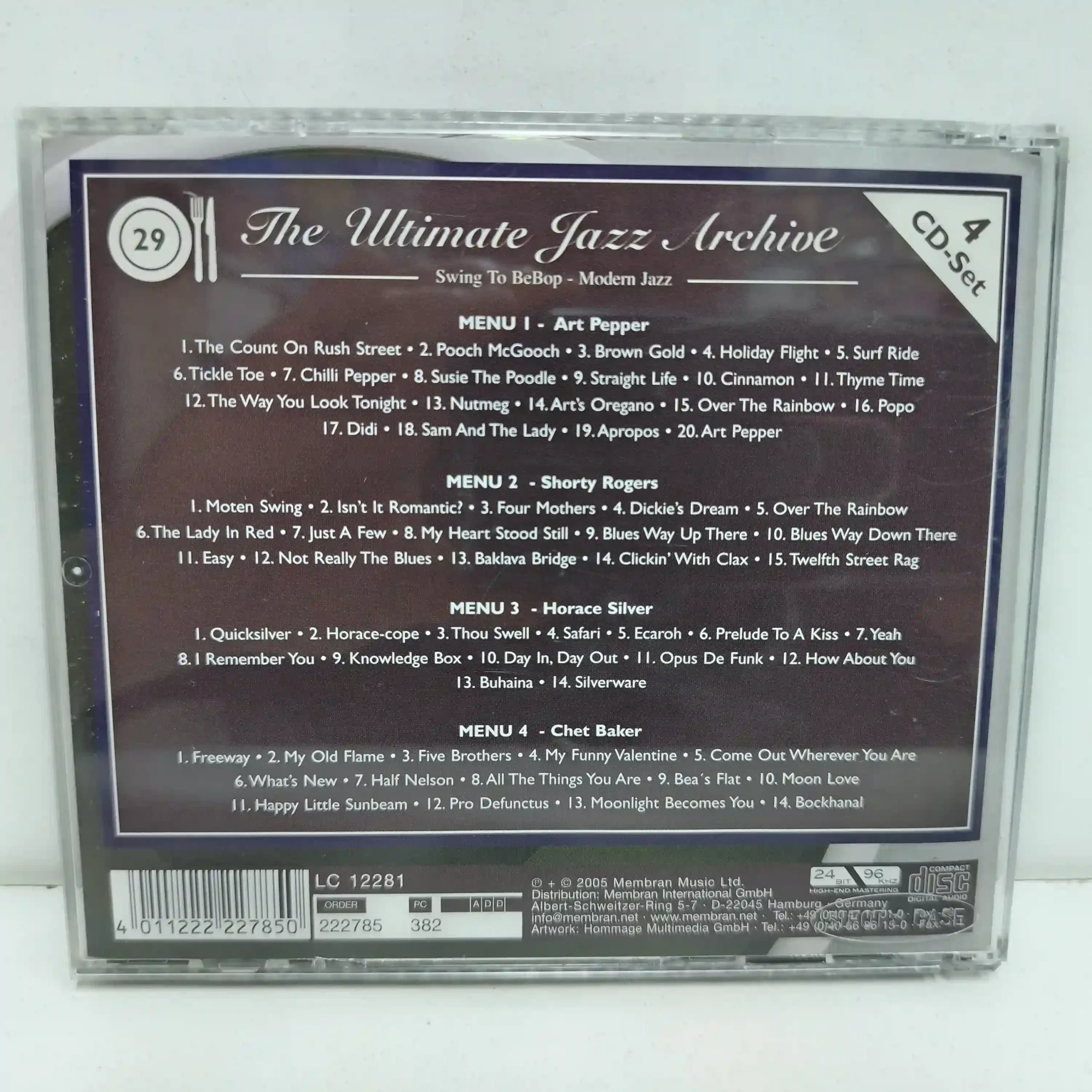 The Ultimate Jazz Archive – Vol 29 (4 CD´s) - Imagen 2