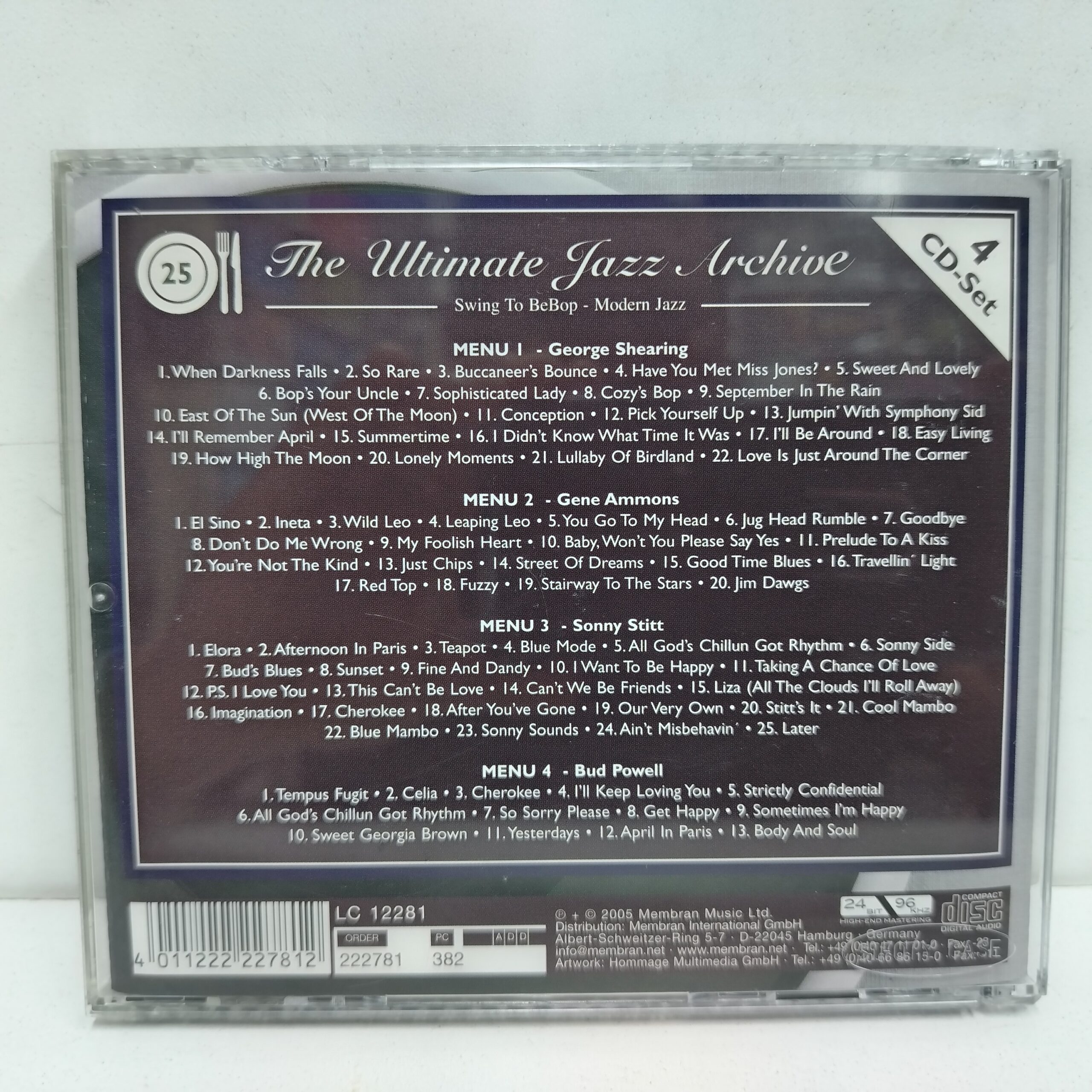 The Ultimate Jazz Archive – Vol 25 (4 CD´s) - Imagen 2