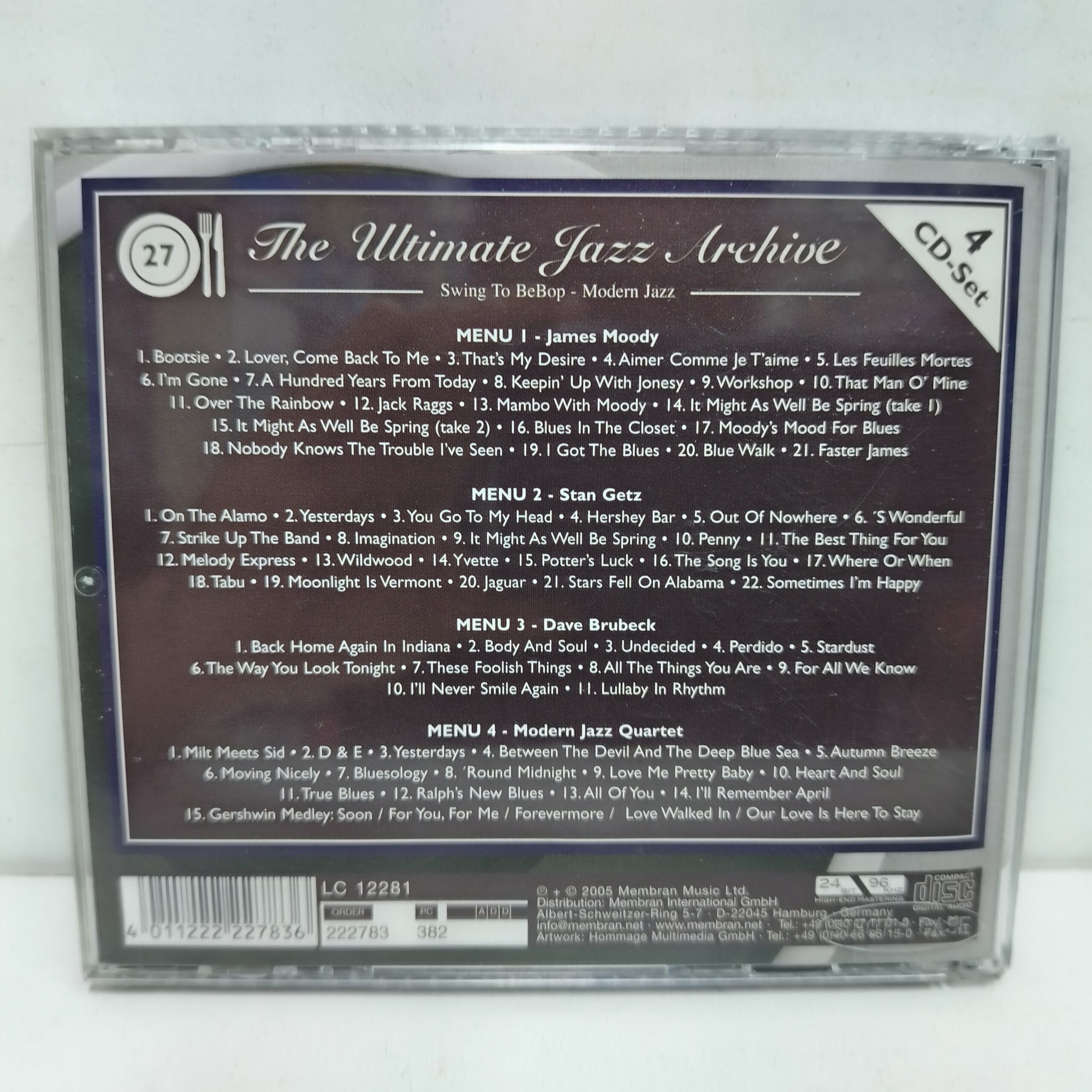 The Ultimate Jazz Archive – Vol 27 (4 CD´s) - Imagen 2