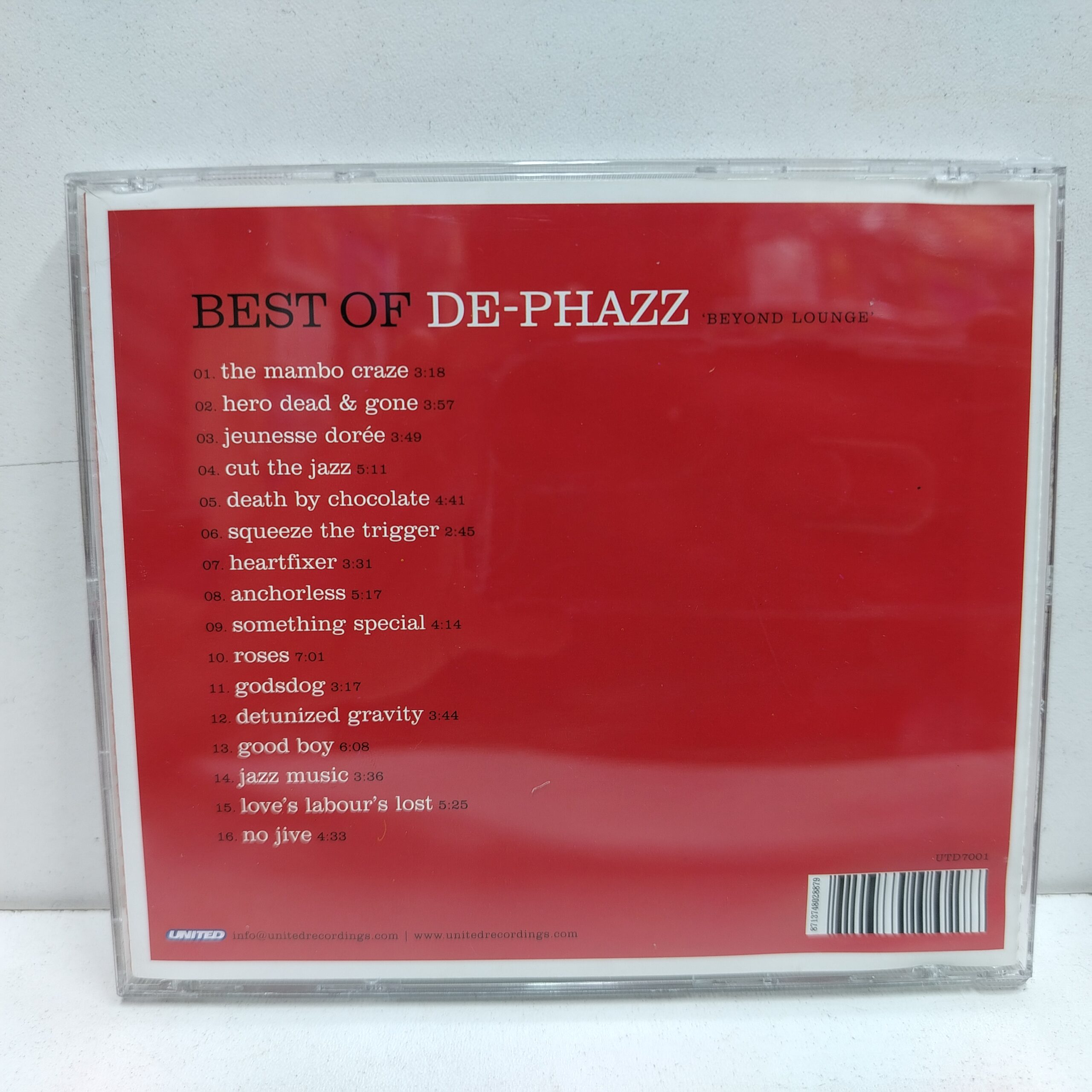 De-Phazz – Best Of De-Phazz: Beyond Lounge (CD) - Imagen 2