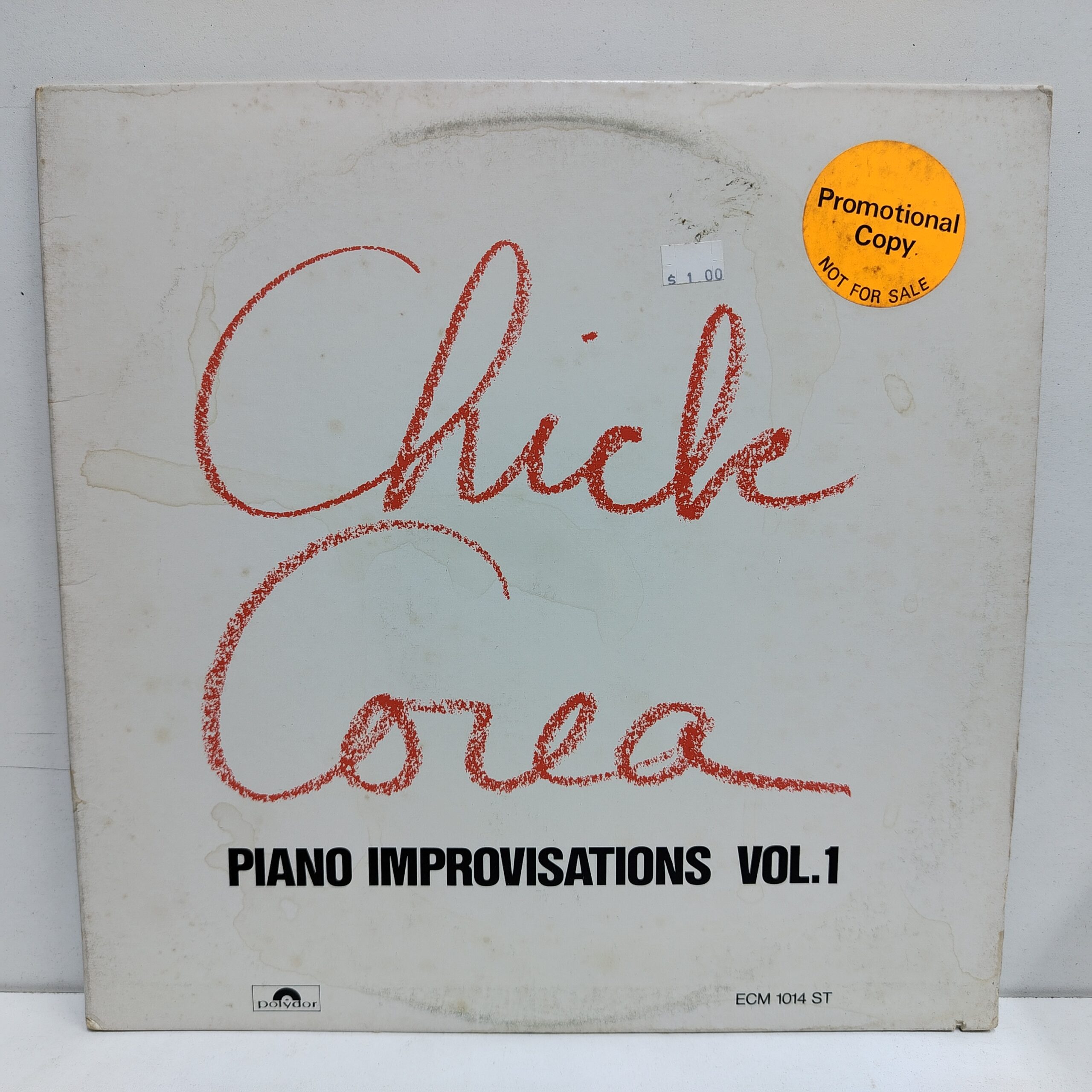 Chick Corea – Piano Improvisations Vol. 1 (LP EPOCA)