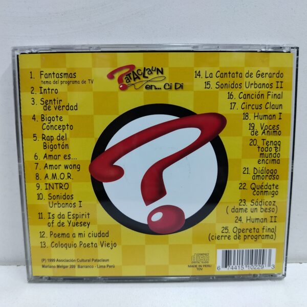 Pataclaun – En… CiDi (CD) - Imagen 2