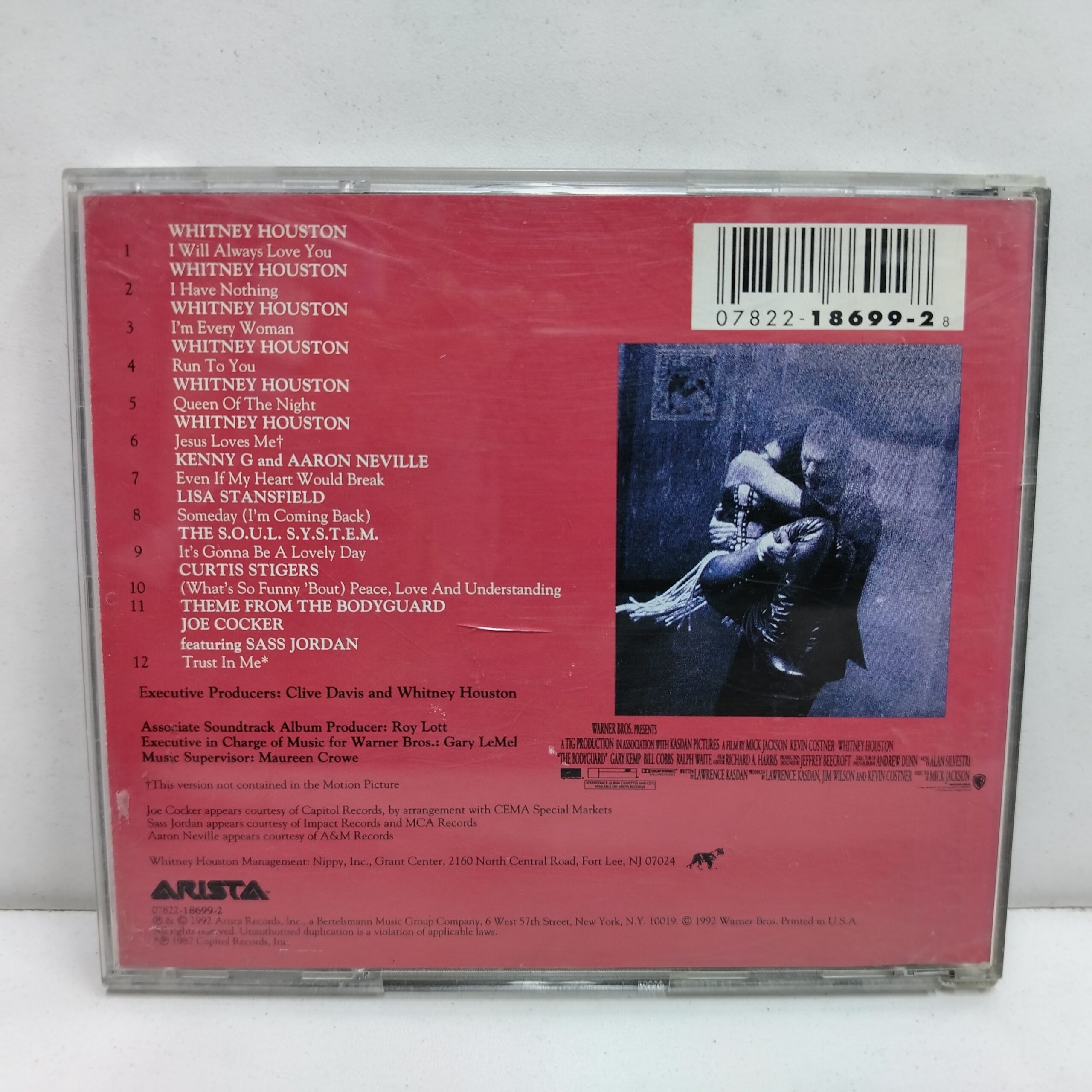 The Bodyguard (Original Soundtrack Album) (CD) - Imagen 2
