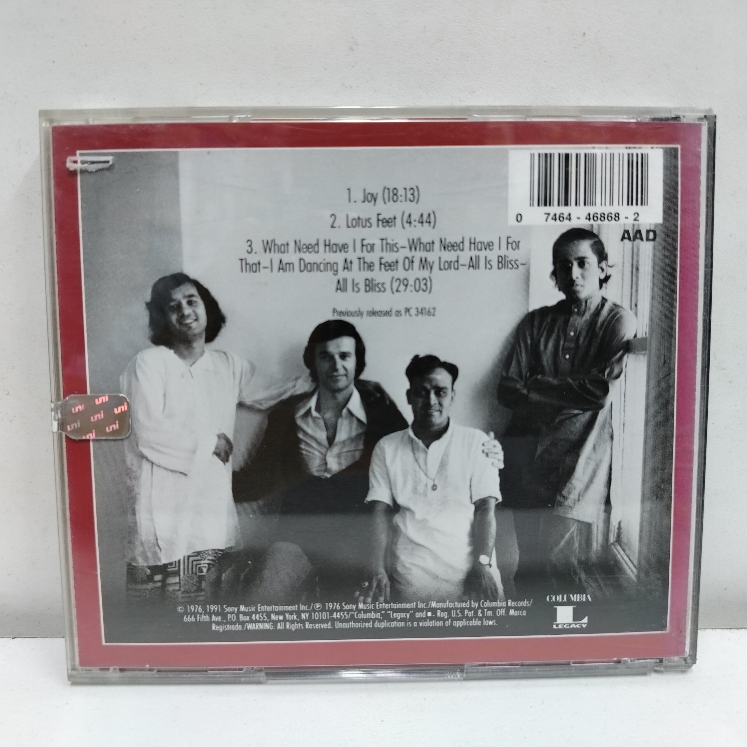 Shakti – Shakti With John McLaughlin (CD) - Imagen 2
