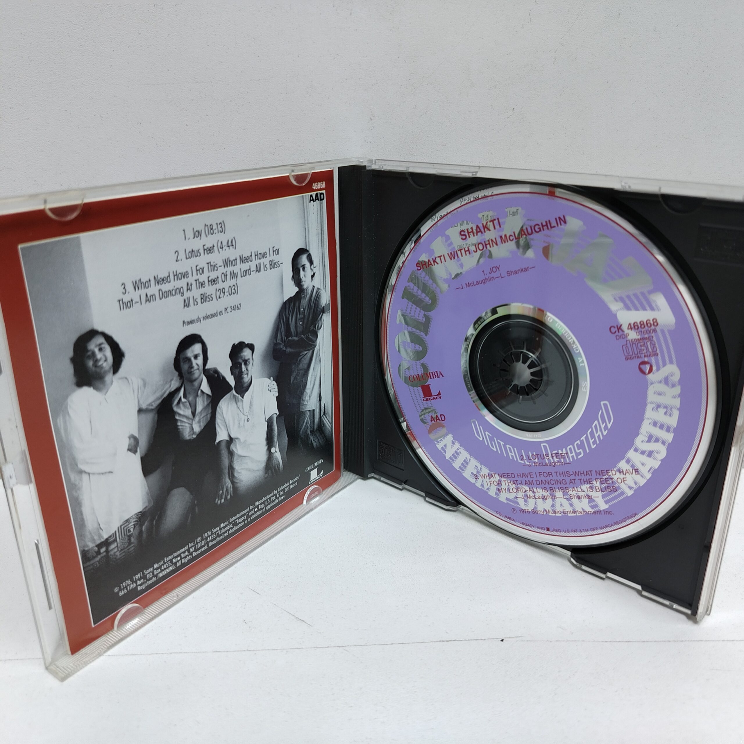 Shakti – Shakti With John McLaughlin (CD) - Imagen 3