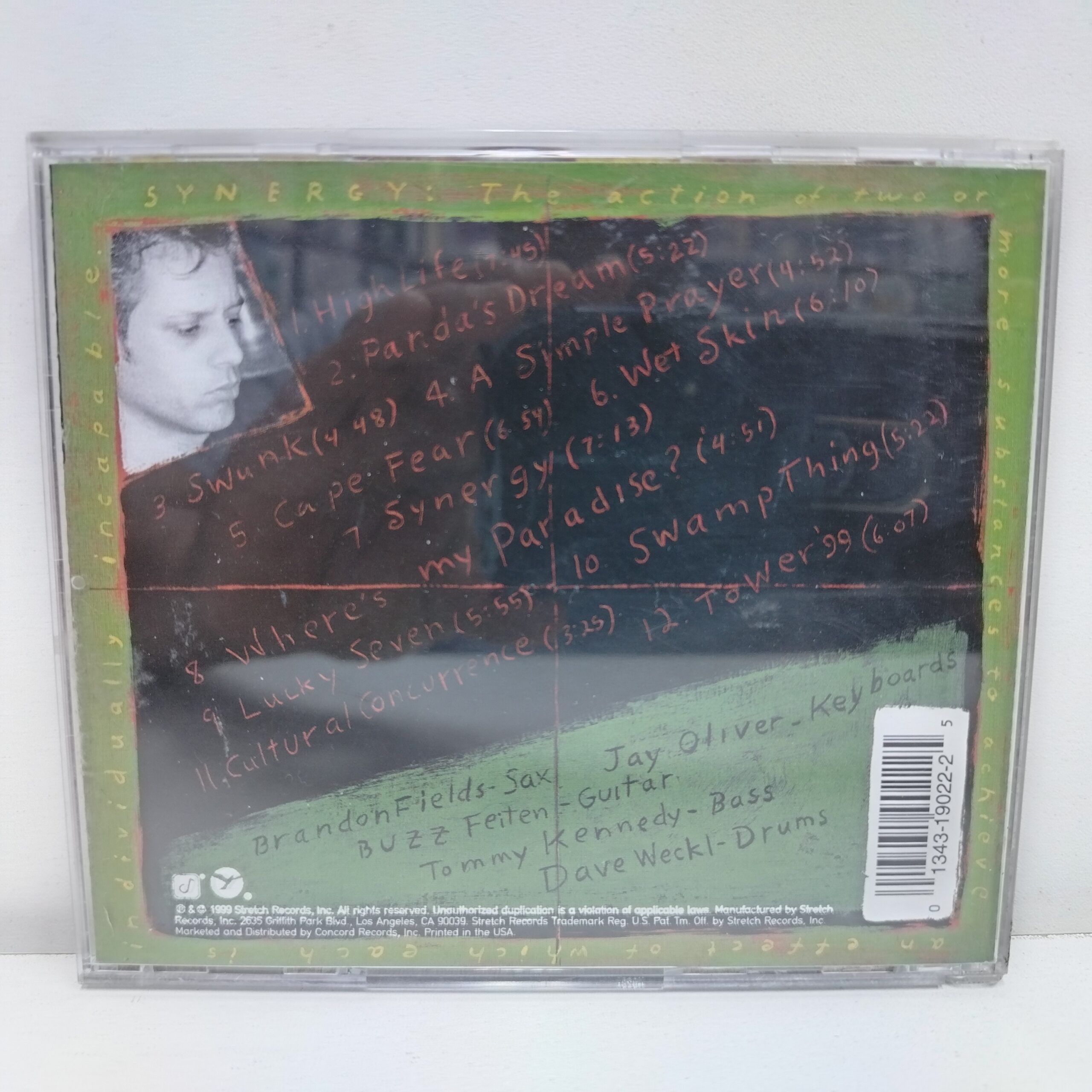 Synergy Cd Dave Weckl Band – Synergy (CD) % | Central Vinilo Music Store