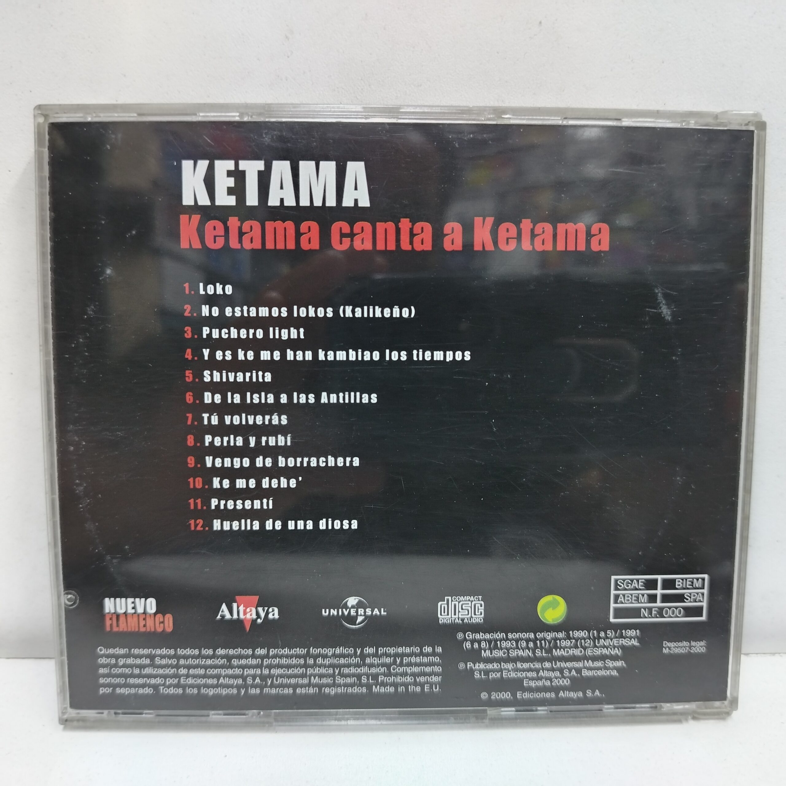 Ketama – Ketama Canta A Ketama (CD) - Imagen 2