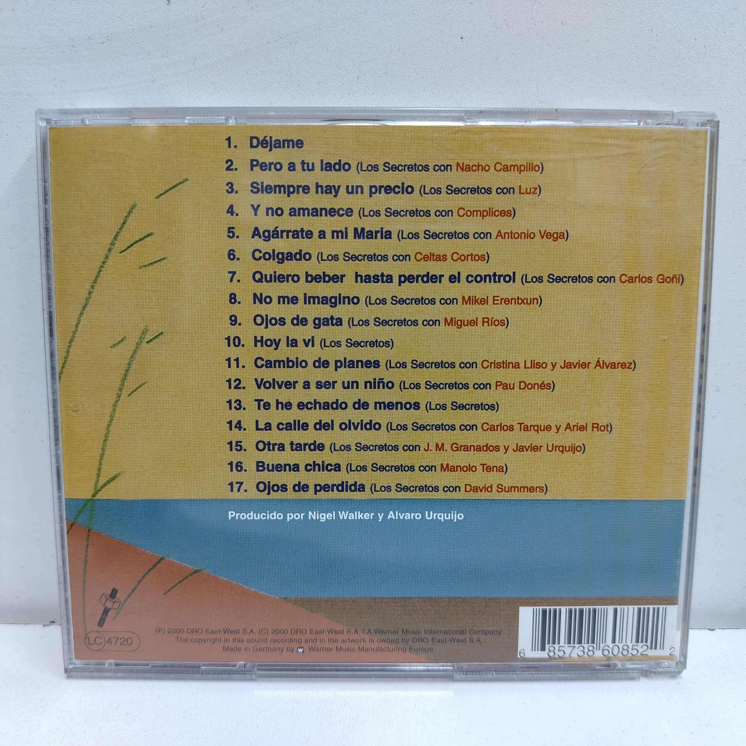 Los Secretos – A Tu Lado – Un Homenaje A Enrique Urquijo (CD) - Imagen 2