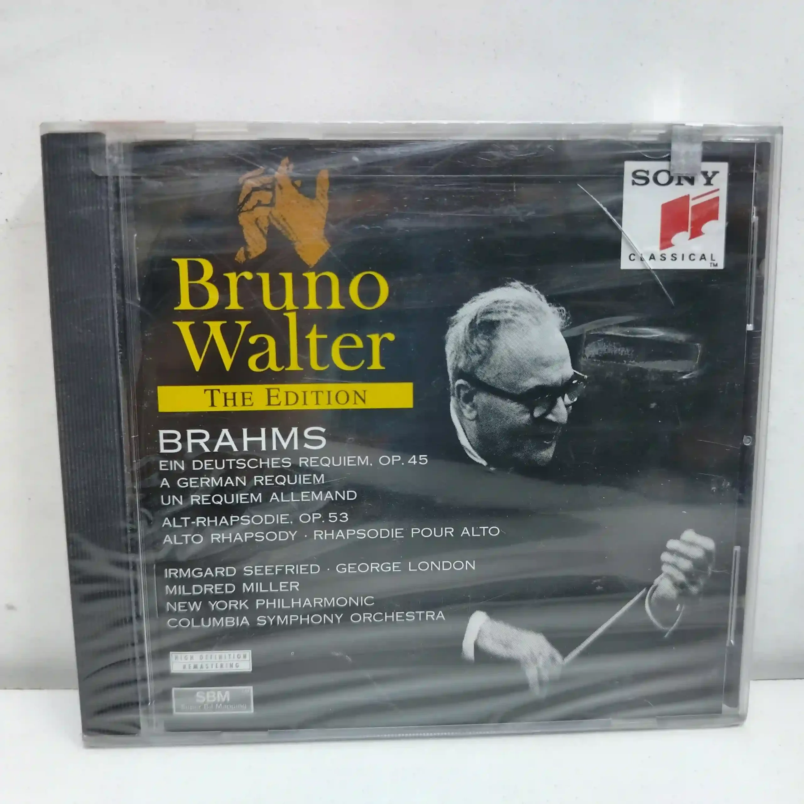 Bruno Walter – Brahms, The Edition (CD SELLADO)