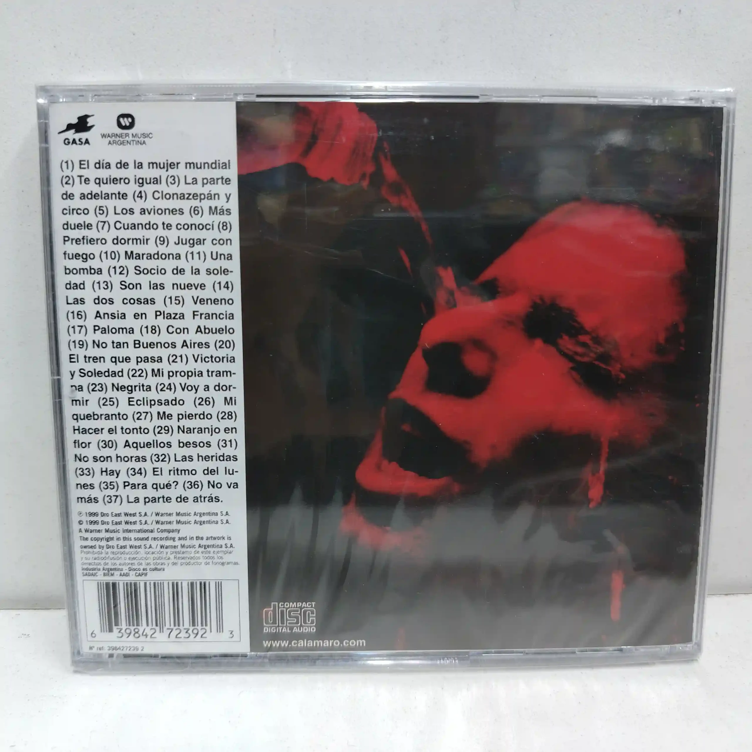Andres Calamaro – Honestidad brutal (2 CD´S SELLADO) - Imagen 2