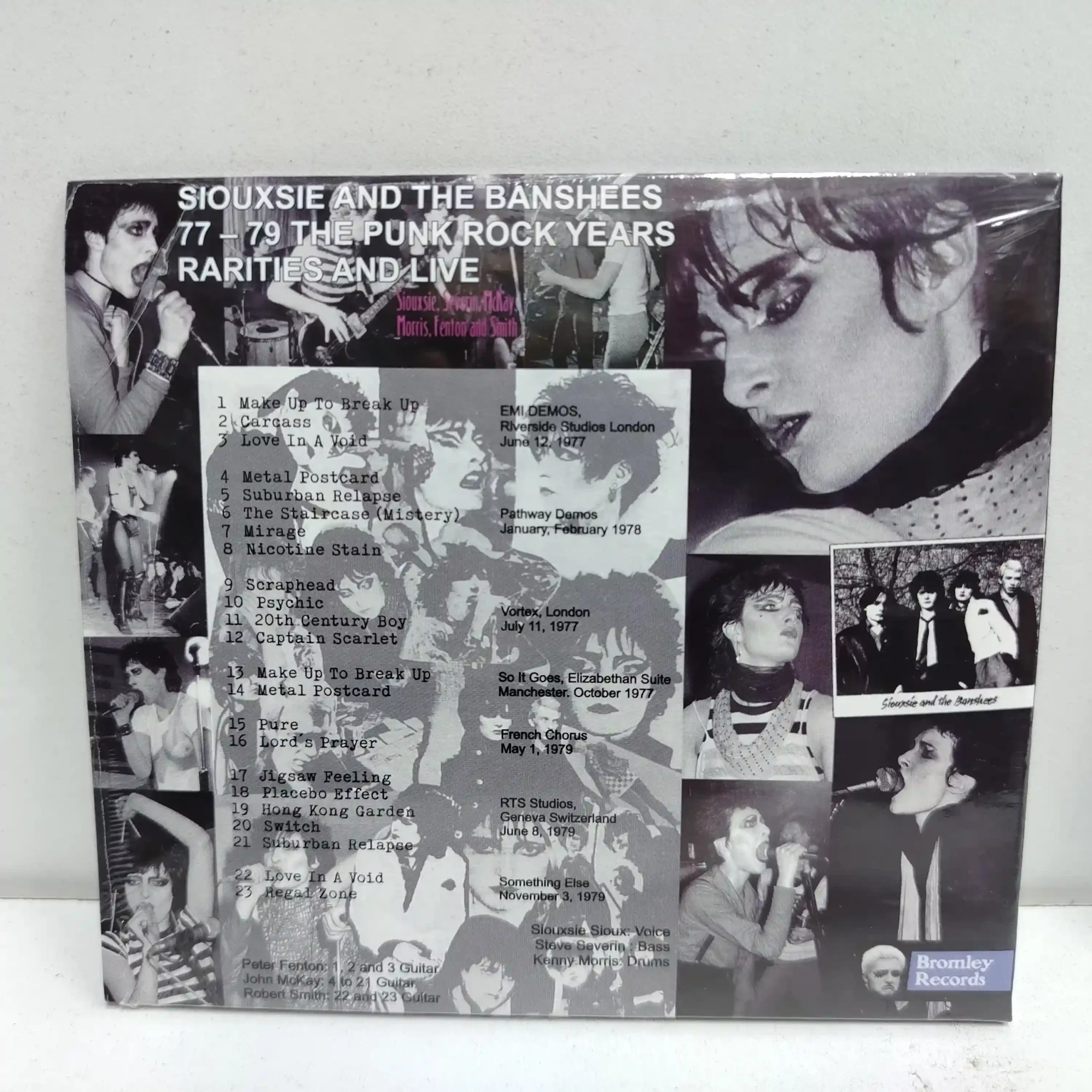 Siouxsie & The Banshees – Rarities & Live (CD SELLADO) - Imagen 2