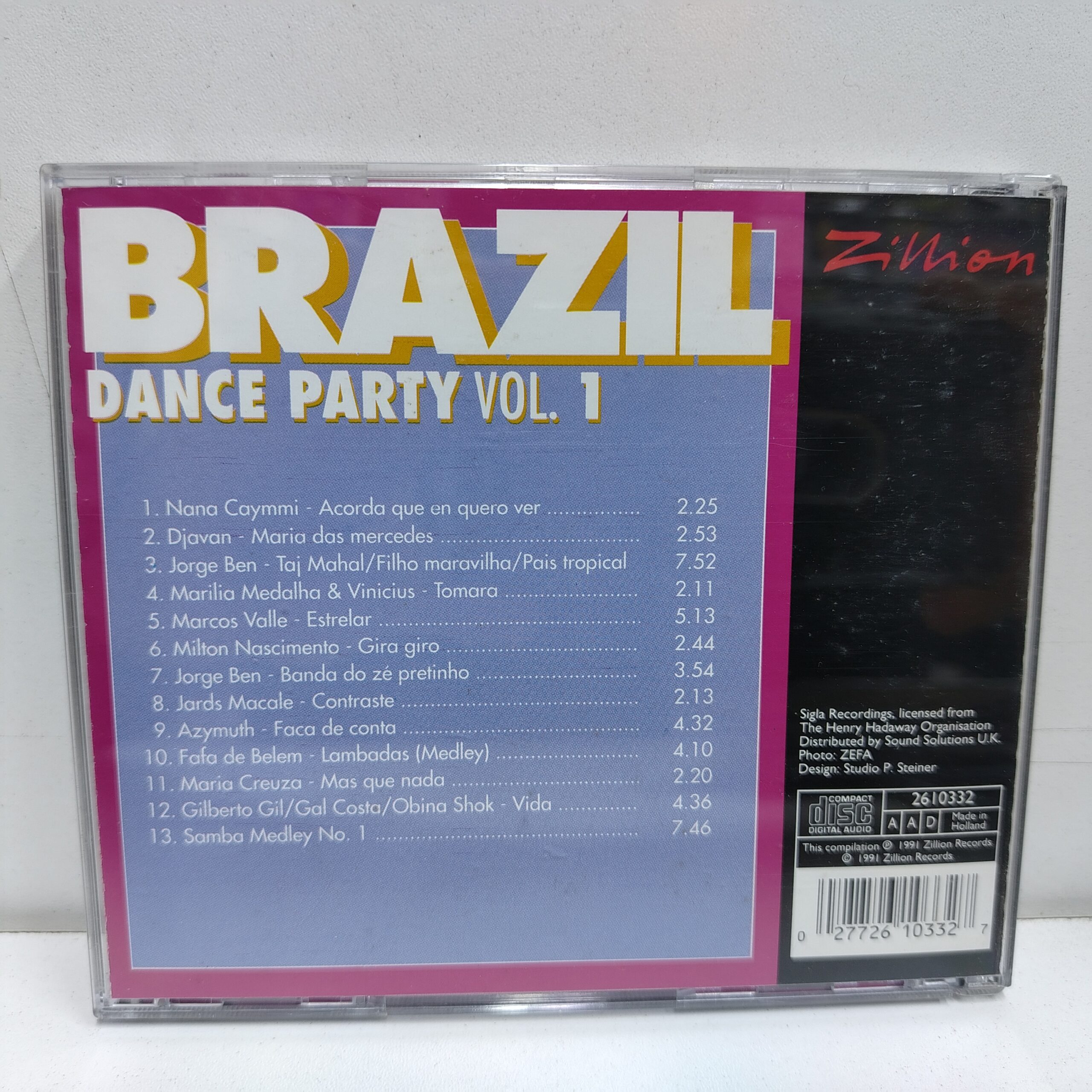 Brazil – Dance Party Vol. 1 (CD) - Imagen 2
