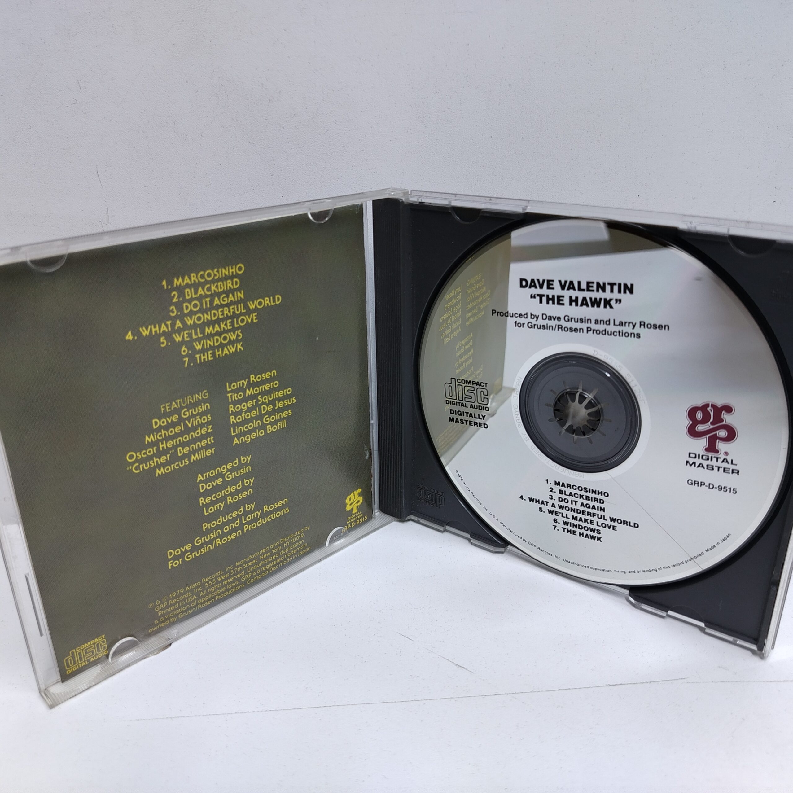 Dave Valentin – The Hawk (CD) - Imagen 3