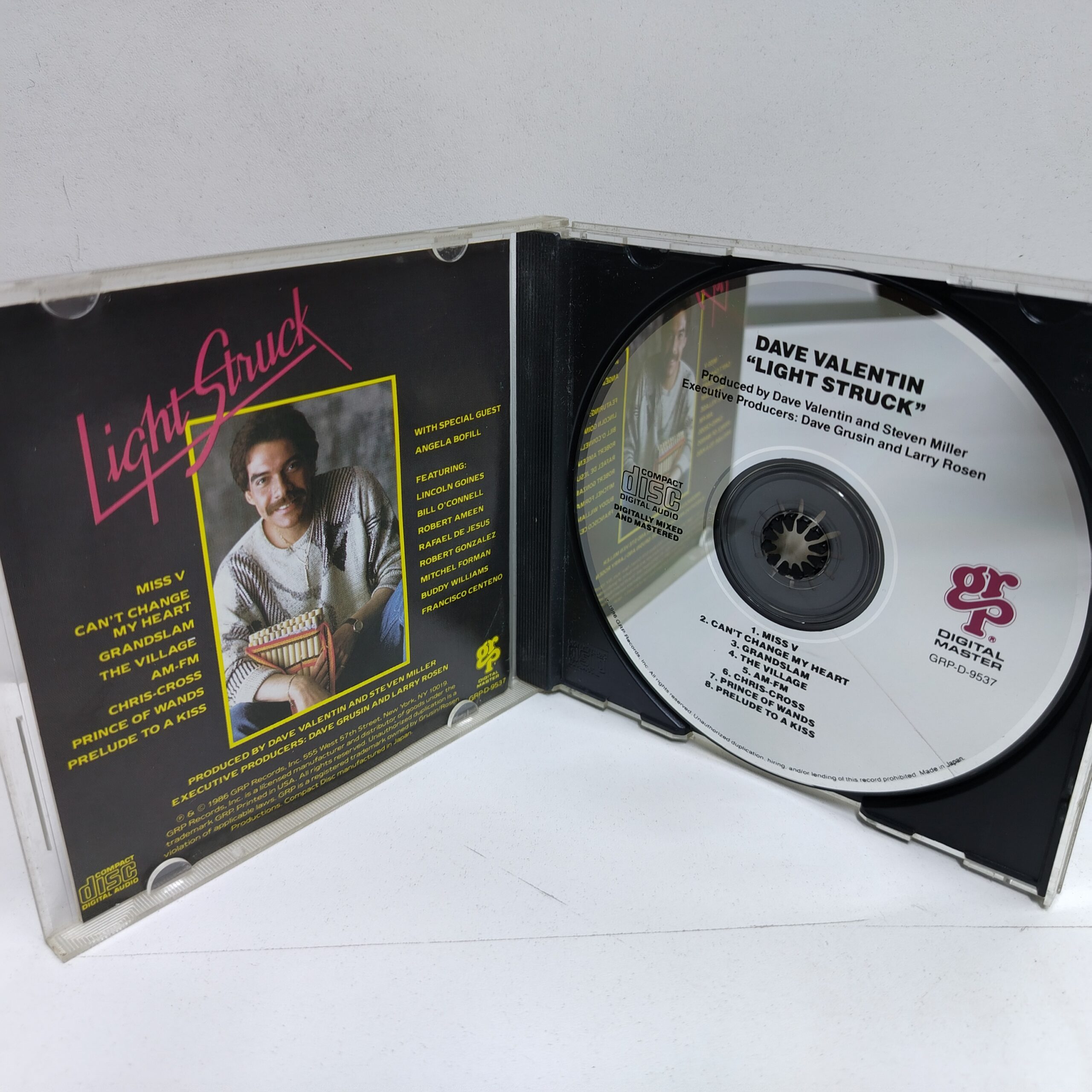 Dave Valentin – Light Struck (CD) - Imagen 3