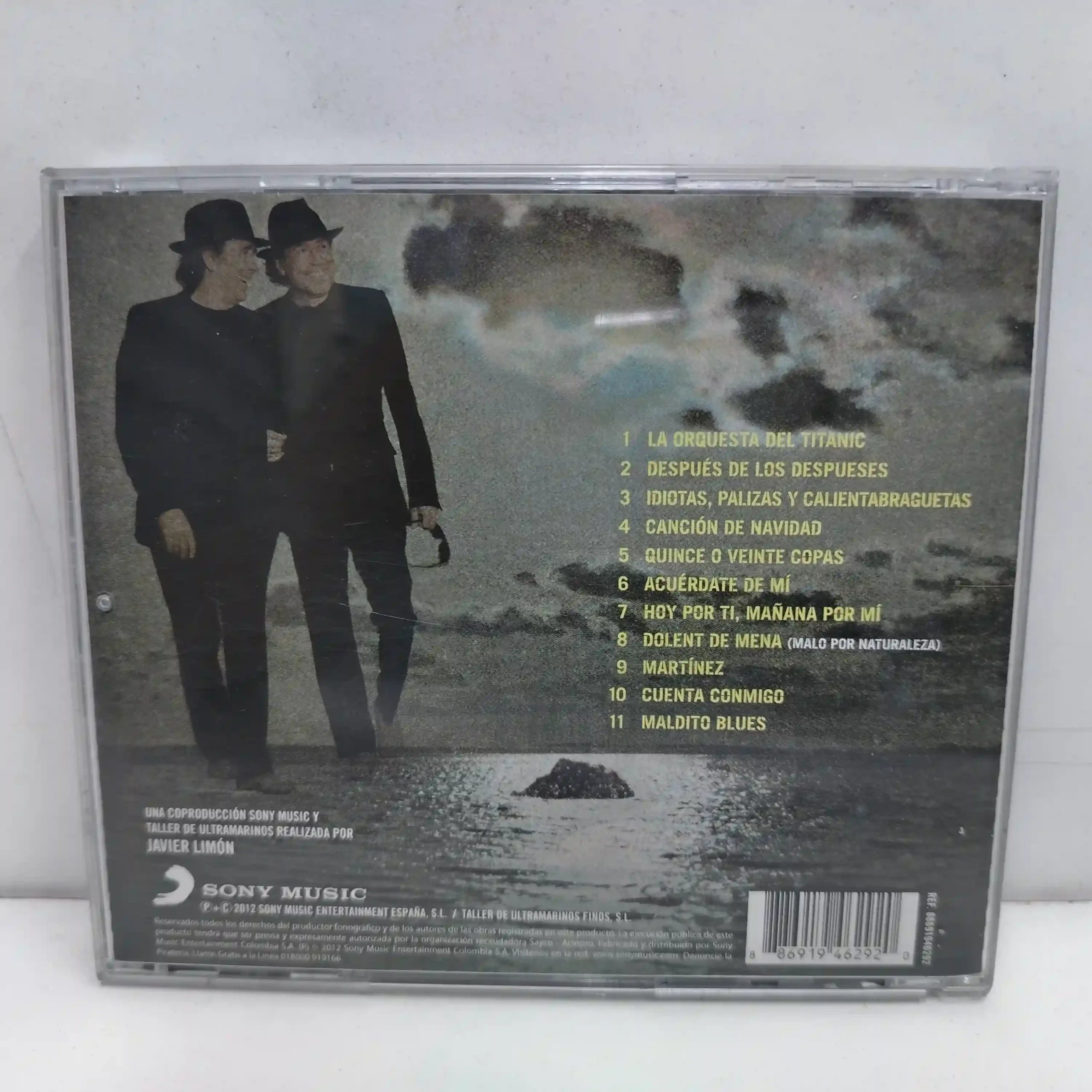 Joaquin Sabina & Serrat – La Orquesta Del Titanic (CD) - Imagen 2