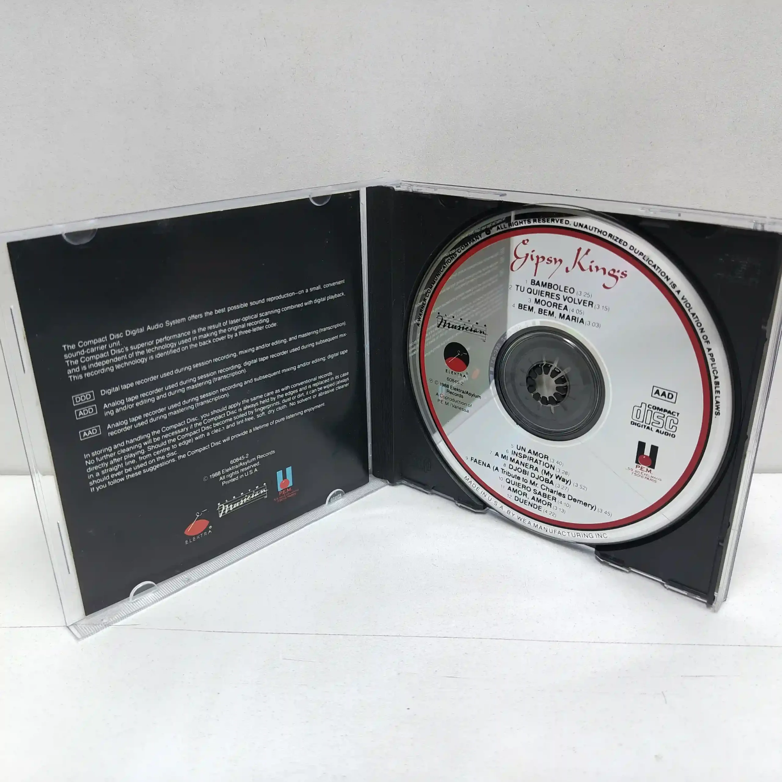 Gipsy Kings – Gipsy Kings (CD) - Imagen 3