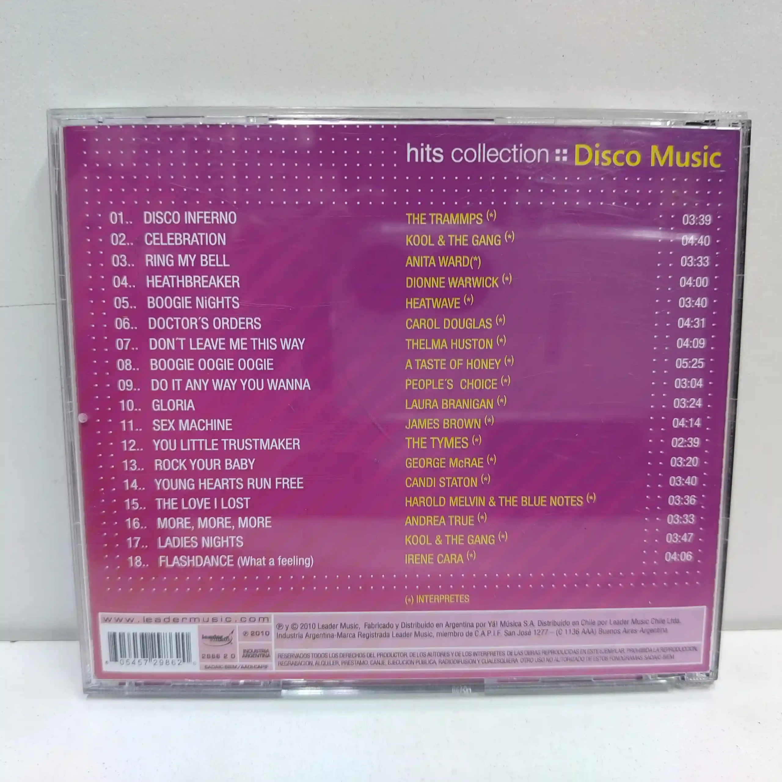 Disco Music – Hits Collection (CD) - Imagen 2