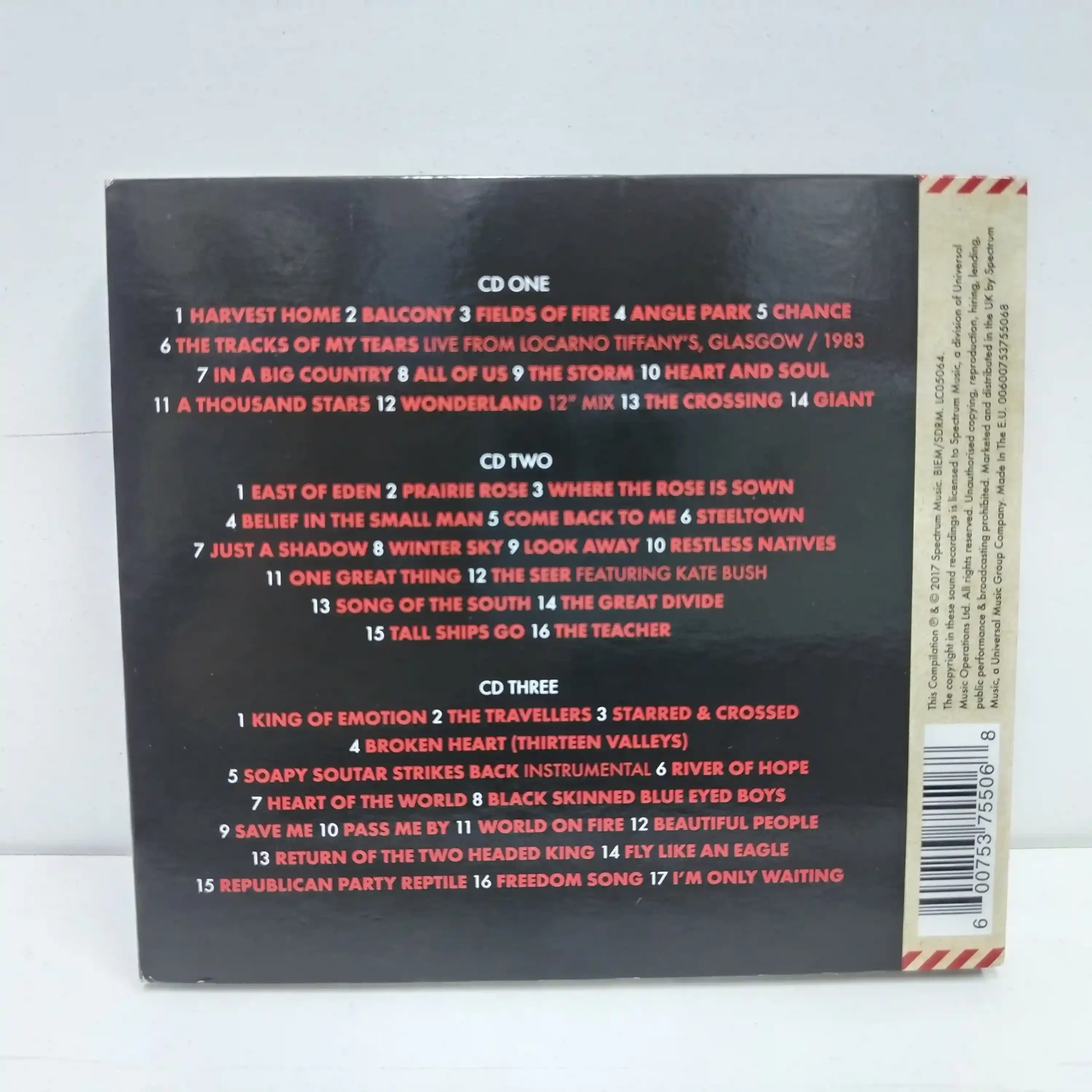 Big Country – Wonderland The Essential (3 CD´S) - Imagen 2
