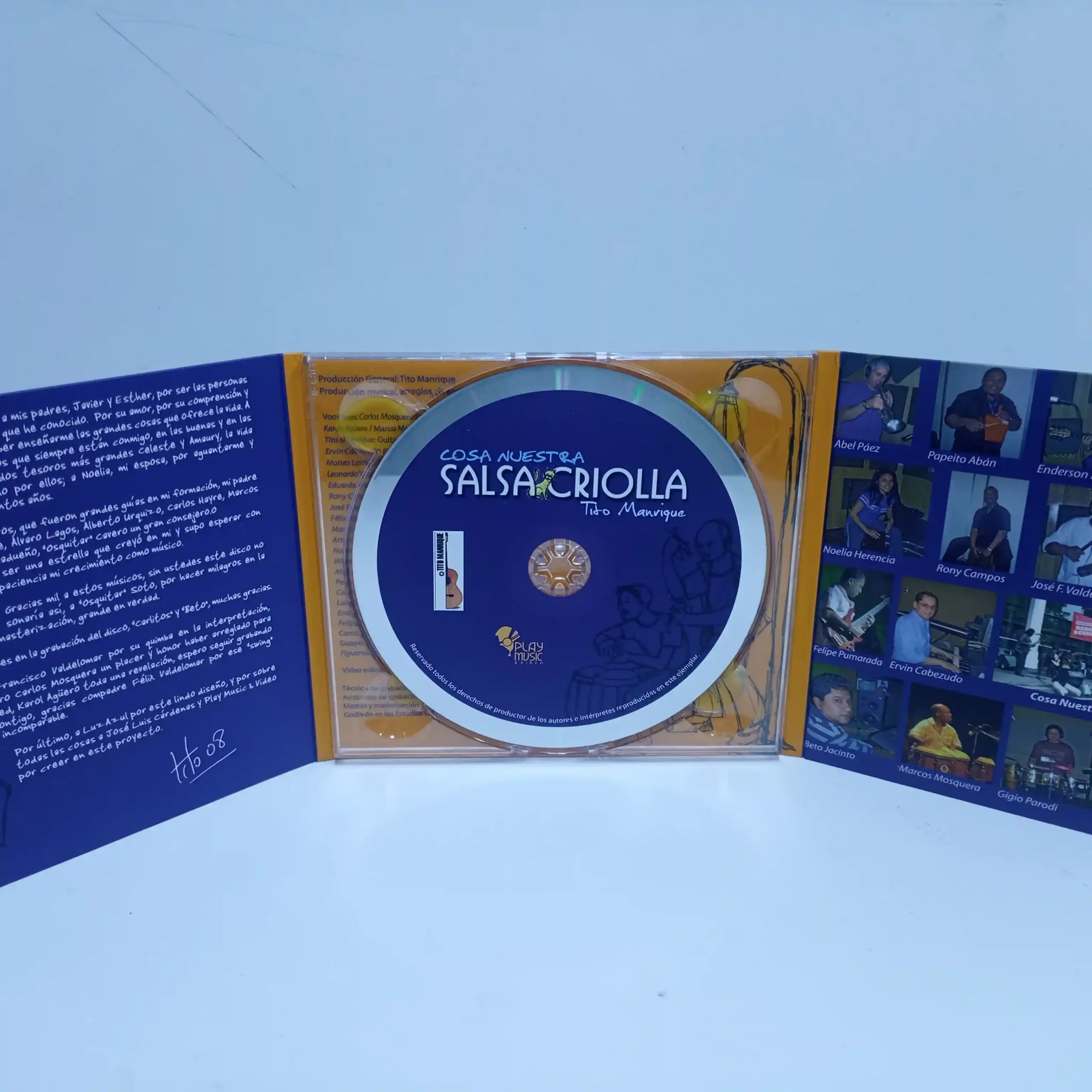 Cosa Nuestra – Salsa Criolla (CD) - Imagen 3