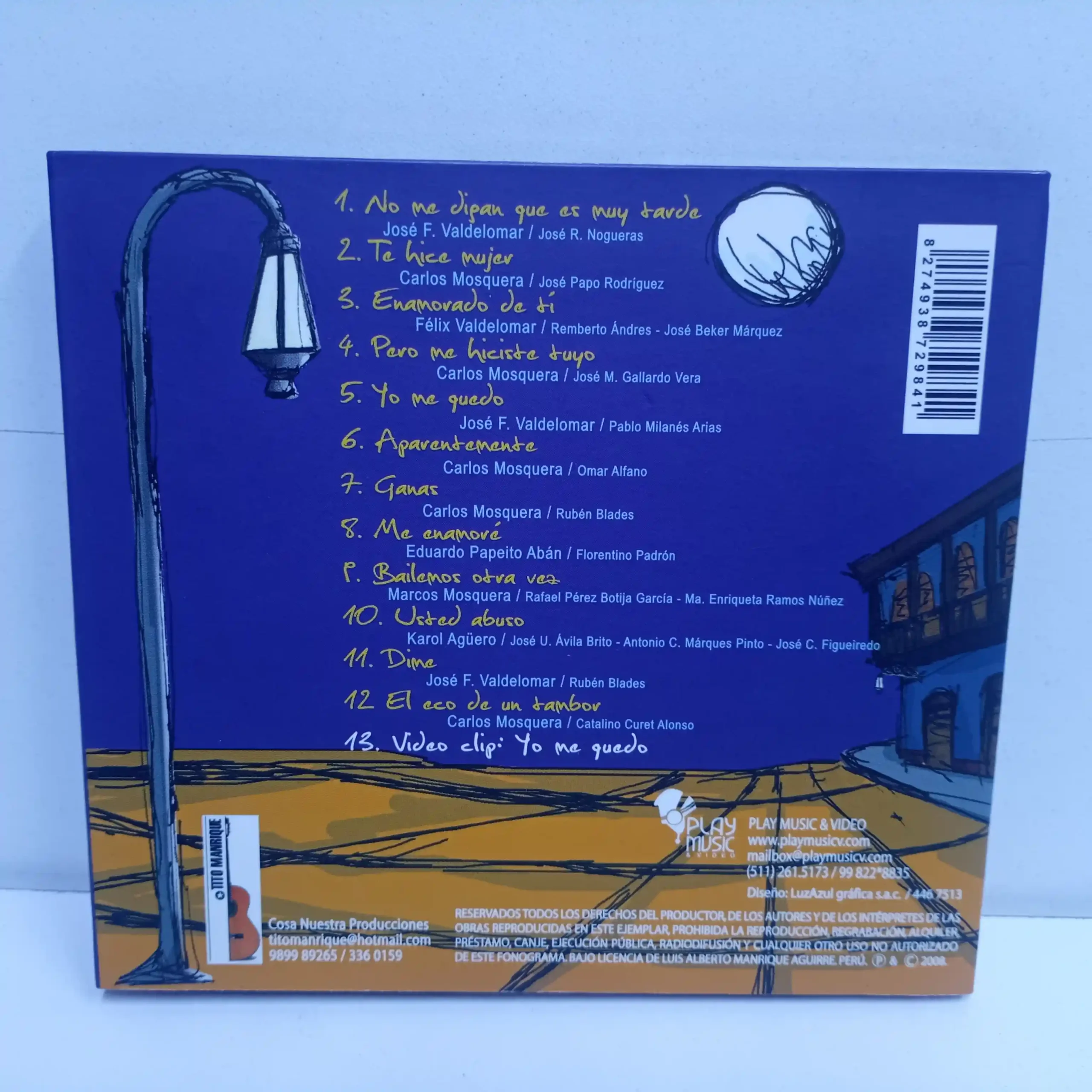 Cosa Nuestra – Salsa Criolla (CD) - Imagen 2