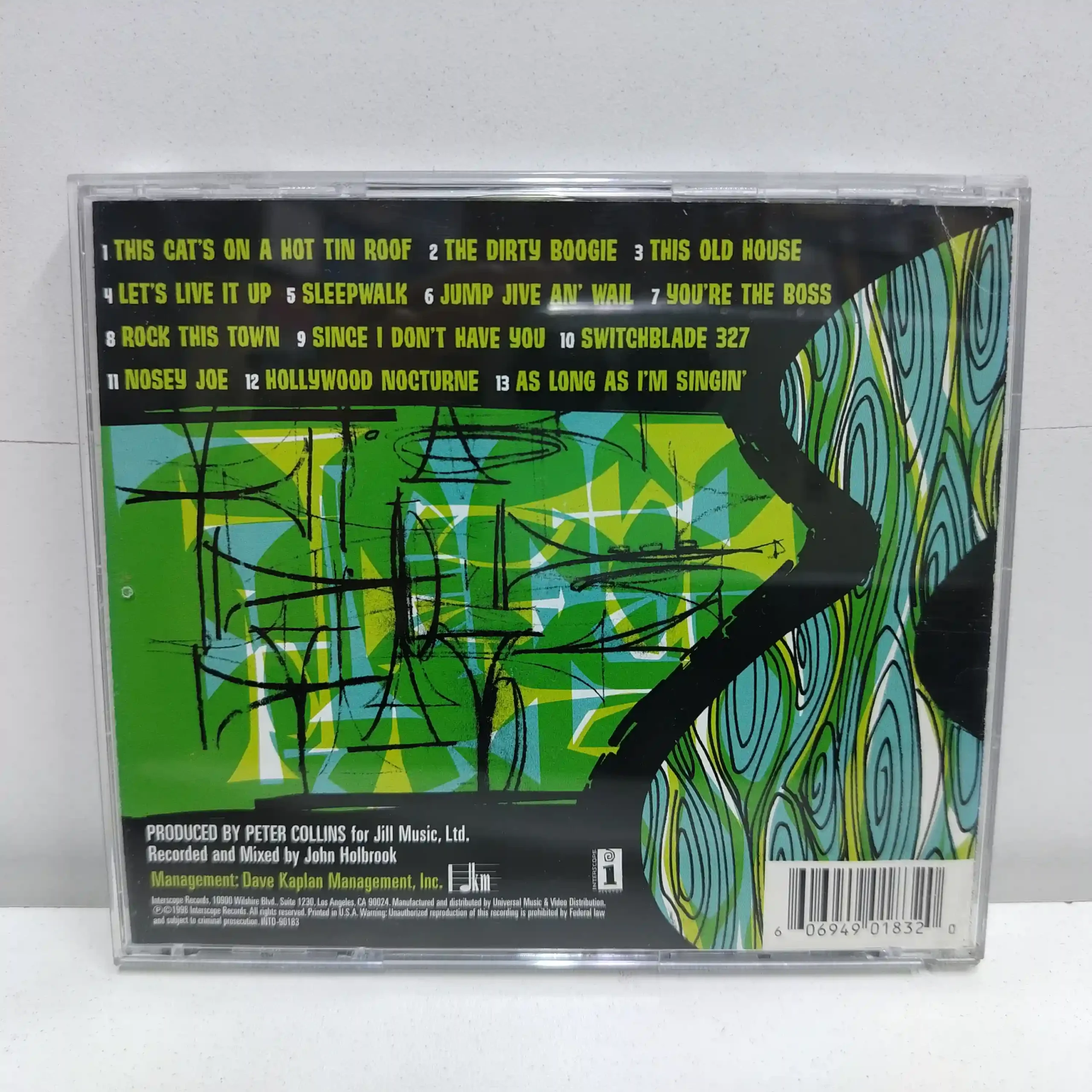 The Brian Setzer Orchestra – The Dirty Boogie (CD) - Imagen 2