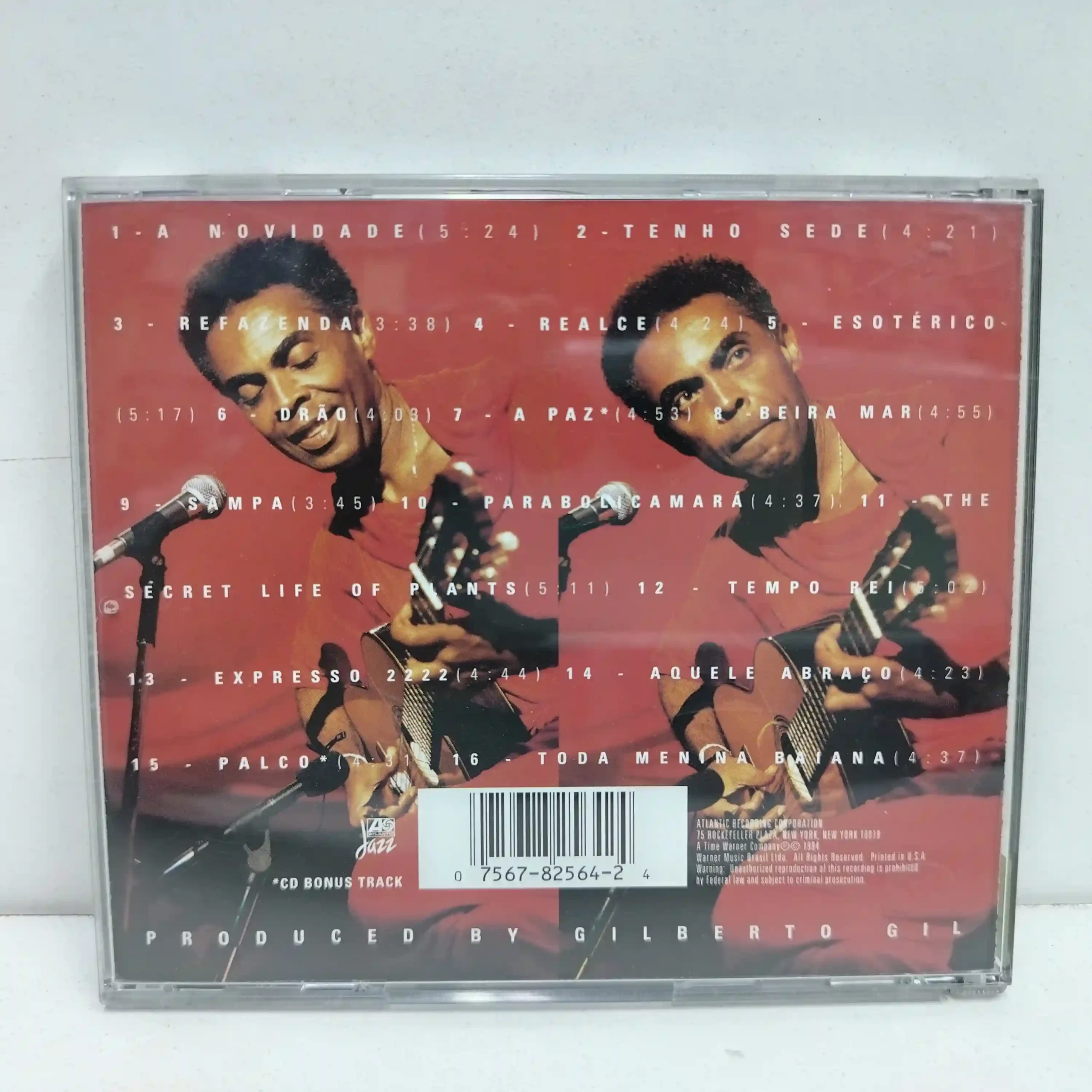 Gilberto Gil – Acoustic (CD) - Imagen 2