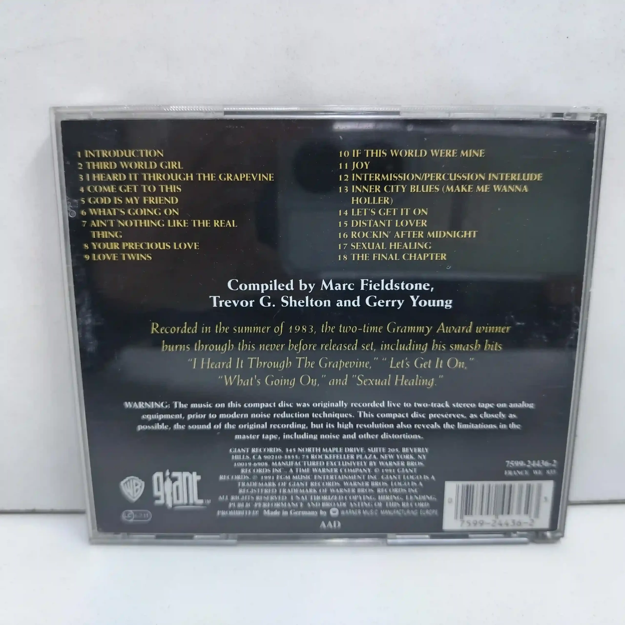 Marvin Gaye – The Last Concert Tour (CD) - Imagen 2