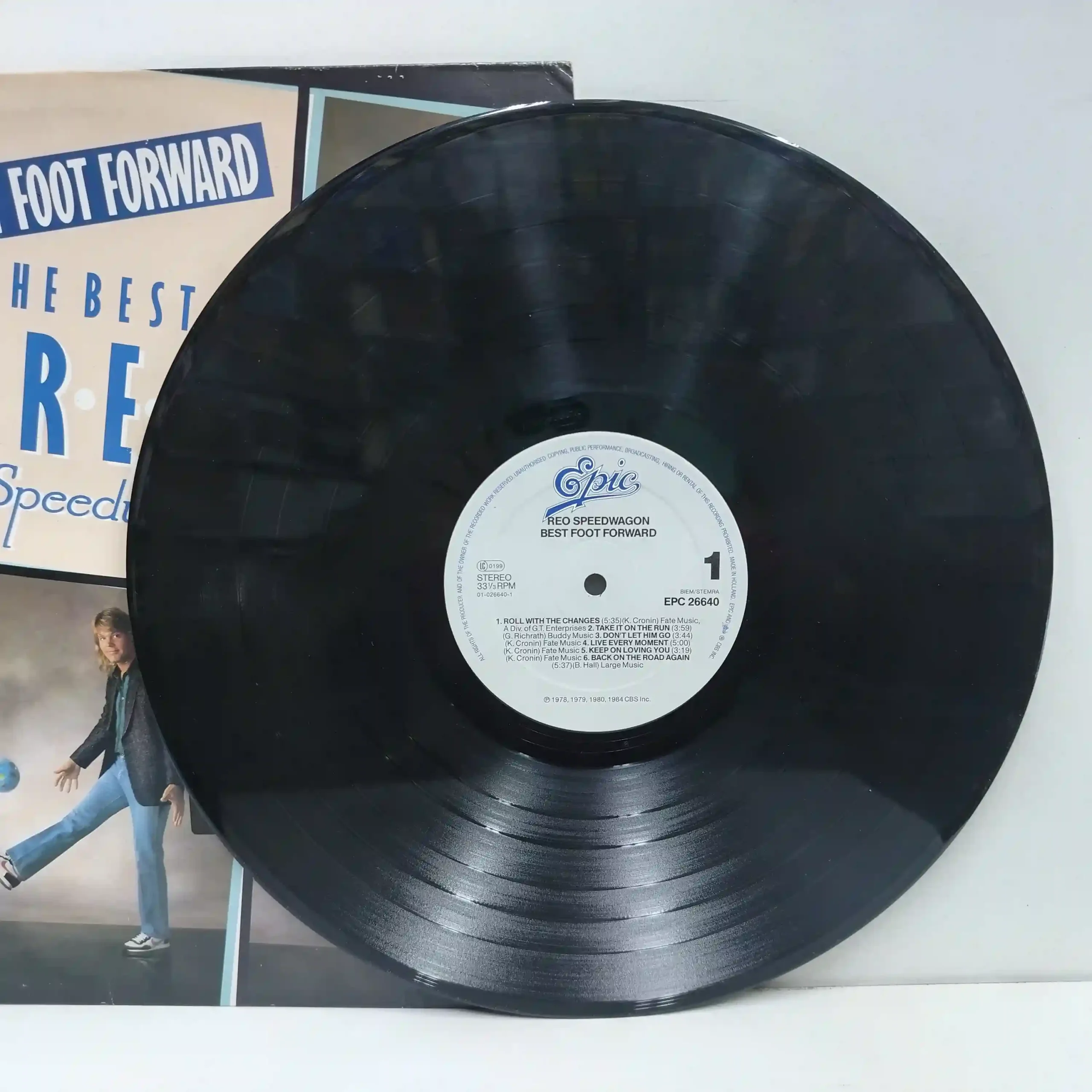 REO Speedwagon – Best Foot Forward (The Best Of ) (LP EPOCA) - Imagen 3